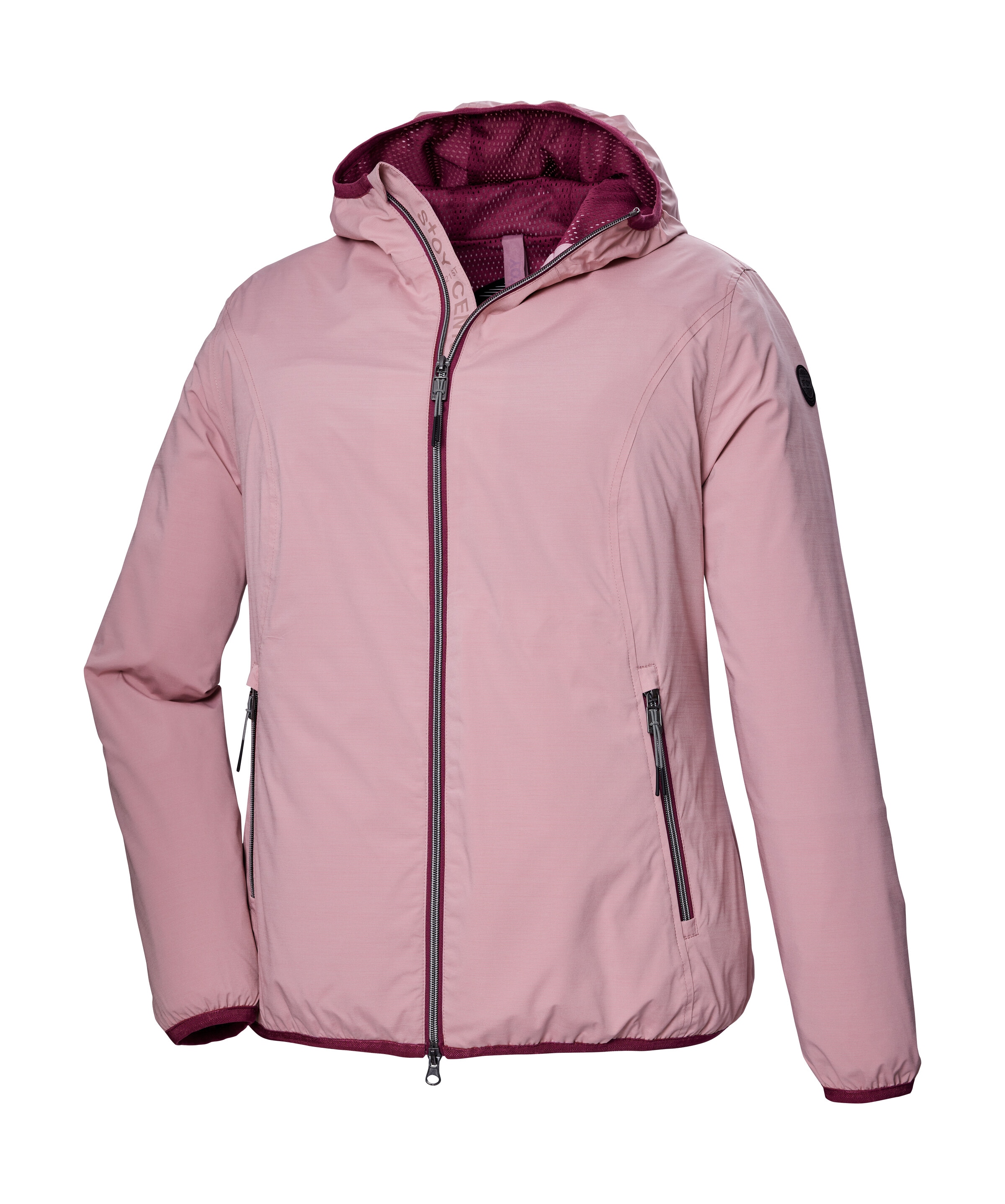 STOY Funktionsjacke »STS 18 WMN JCKT«, Wasser- und winddicht, atmungsaktiv, packbar, PFAS-frei