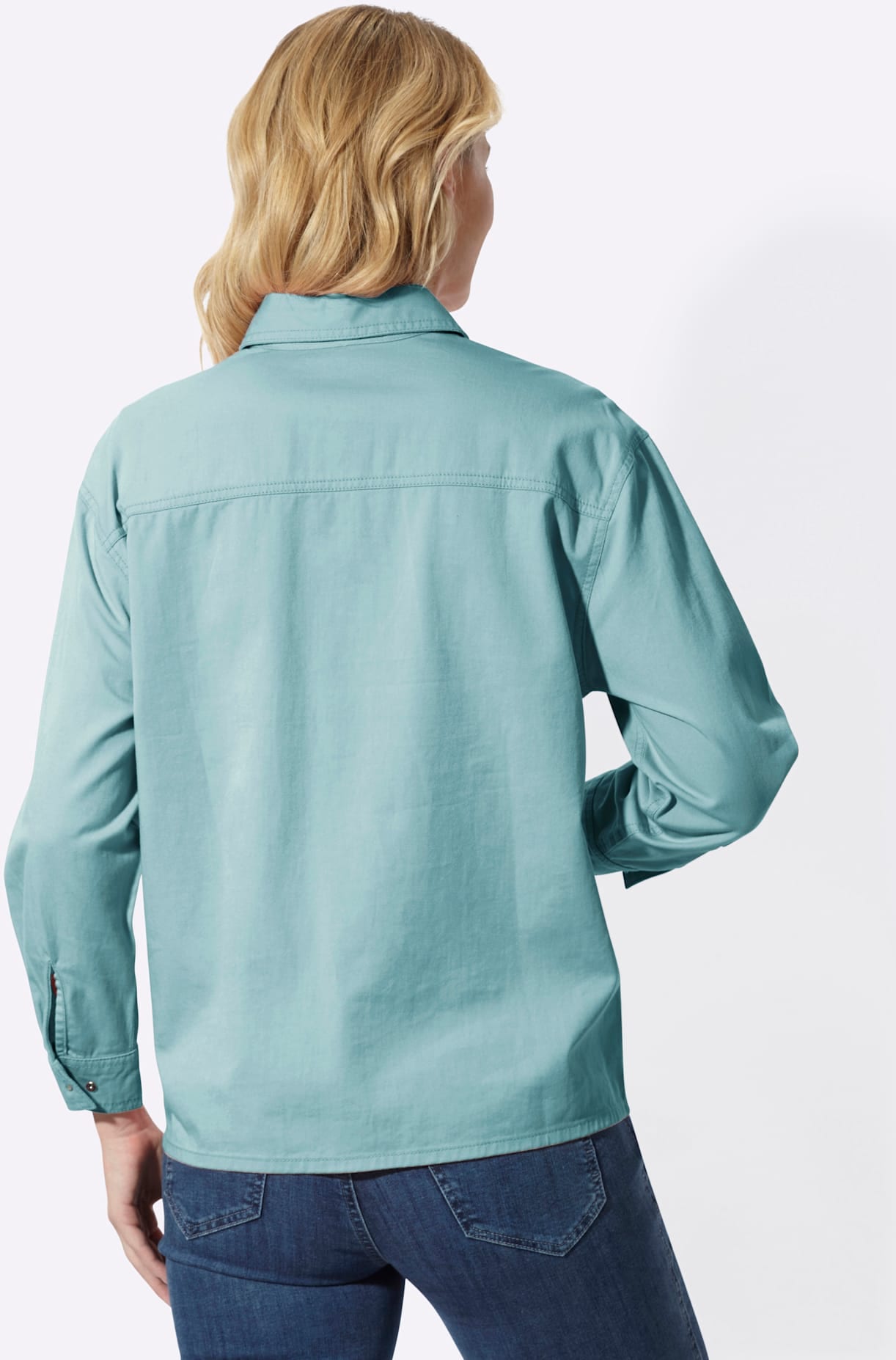 Classic Basics Jeansbluse