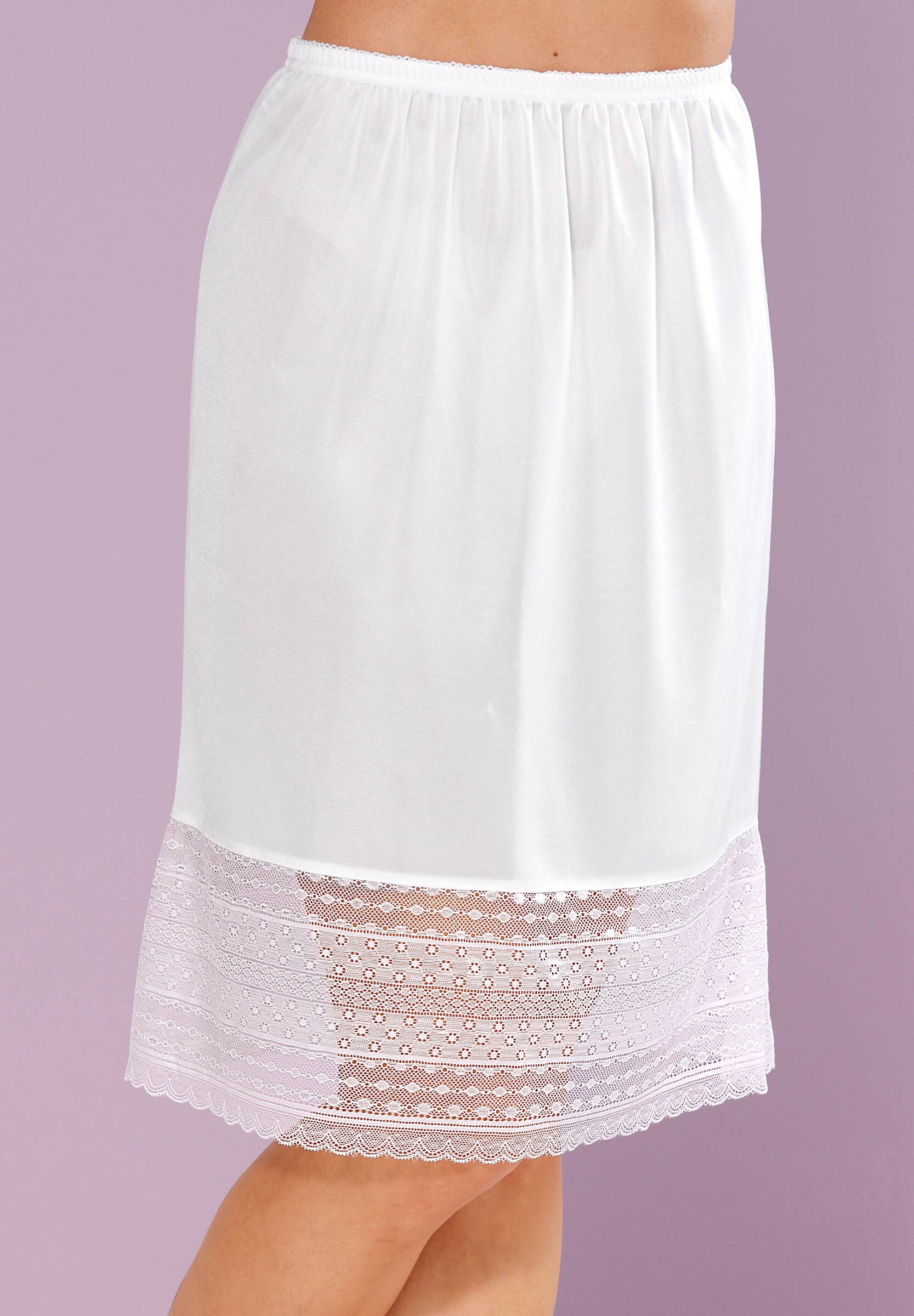 Witt Unterkleid »Unterrock Unterrock mit Spitzen-Abschluss« 1 Stk. tlg.