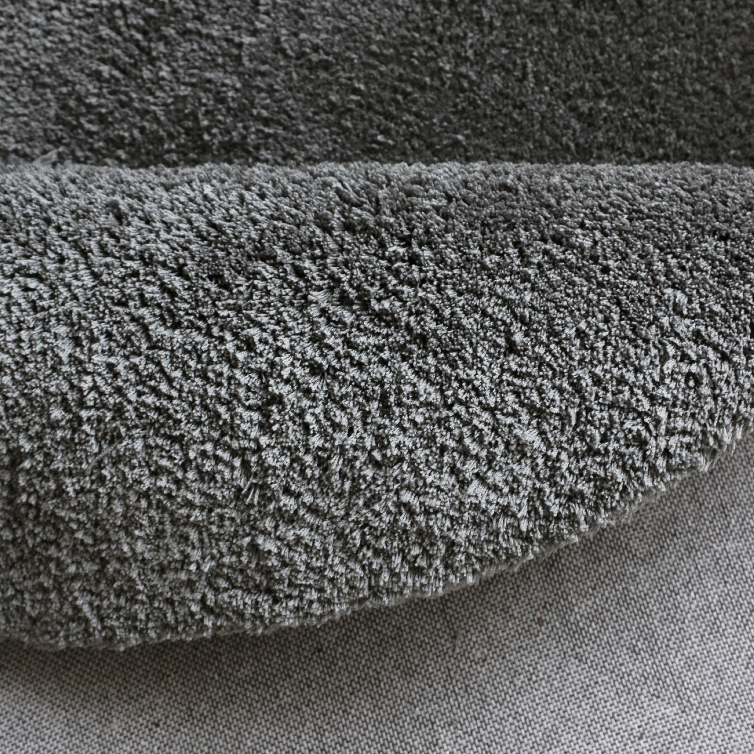 my home Hochflor-Teppich »Microfaser Teppich Magong, besonders weich, sehr feiner Flor«, rund, 25 mm Höhe, unifarben, weiche Teppiche, Wohnzimmer, Schlafzimmer, Kinderzimmer