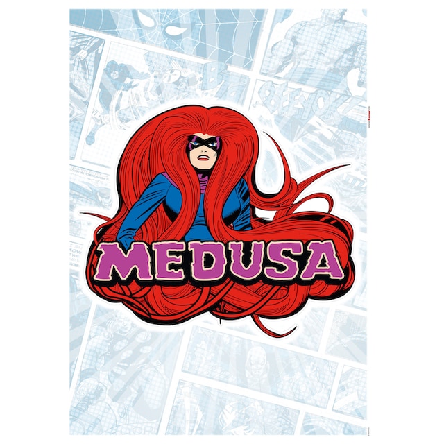 Komar Wandtattoo »Medusa Comic Classic«, (1 St.), 50x70 cm (Breite x Höhe), selbstklebendes  Wandtattoo kaufen im OTTO Online Shop