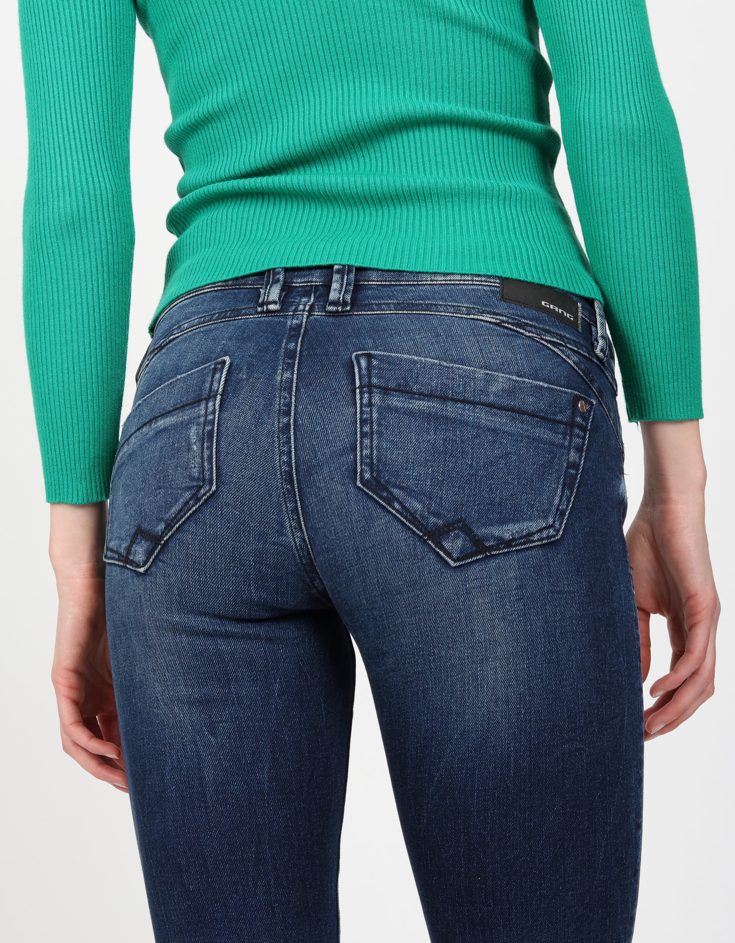 GANG Skinny-fit-Jeans »94NIKITA«, mit Zipper-Detail an der Coinpocket