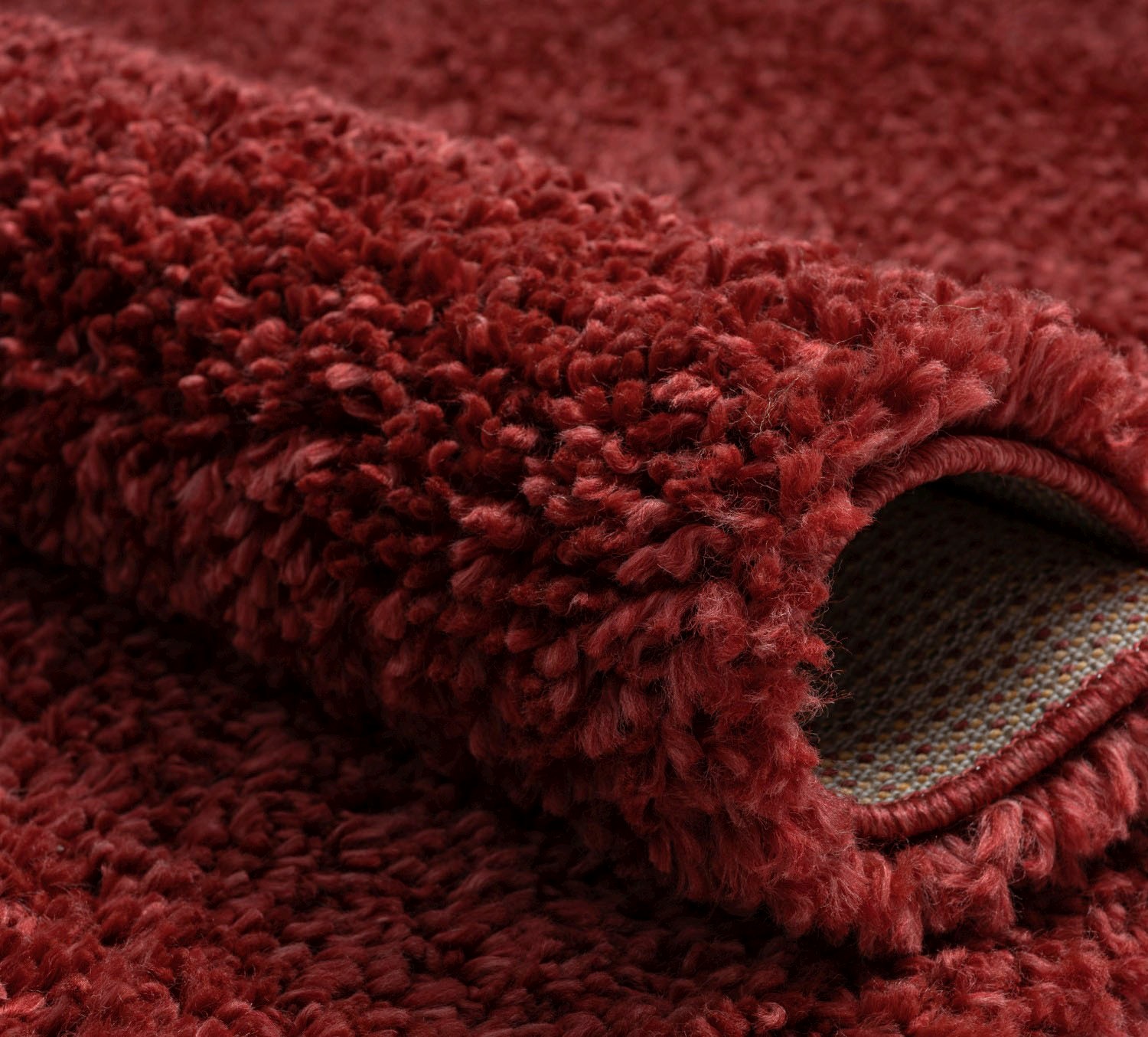 Myflair Möbel & Accessoires Hochflor-Bettumrandung »My Shaggy«, (3 tlg.), Shaggy, Uni-Farben, leicht glänzend, extra flauschig, Läufer-Set