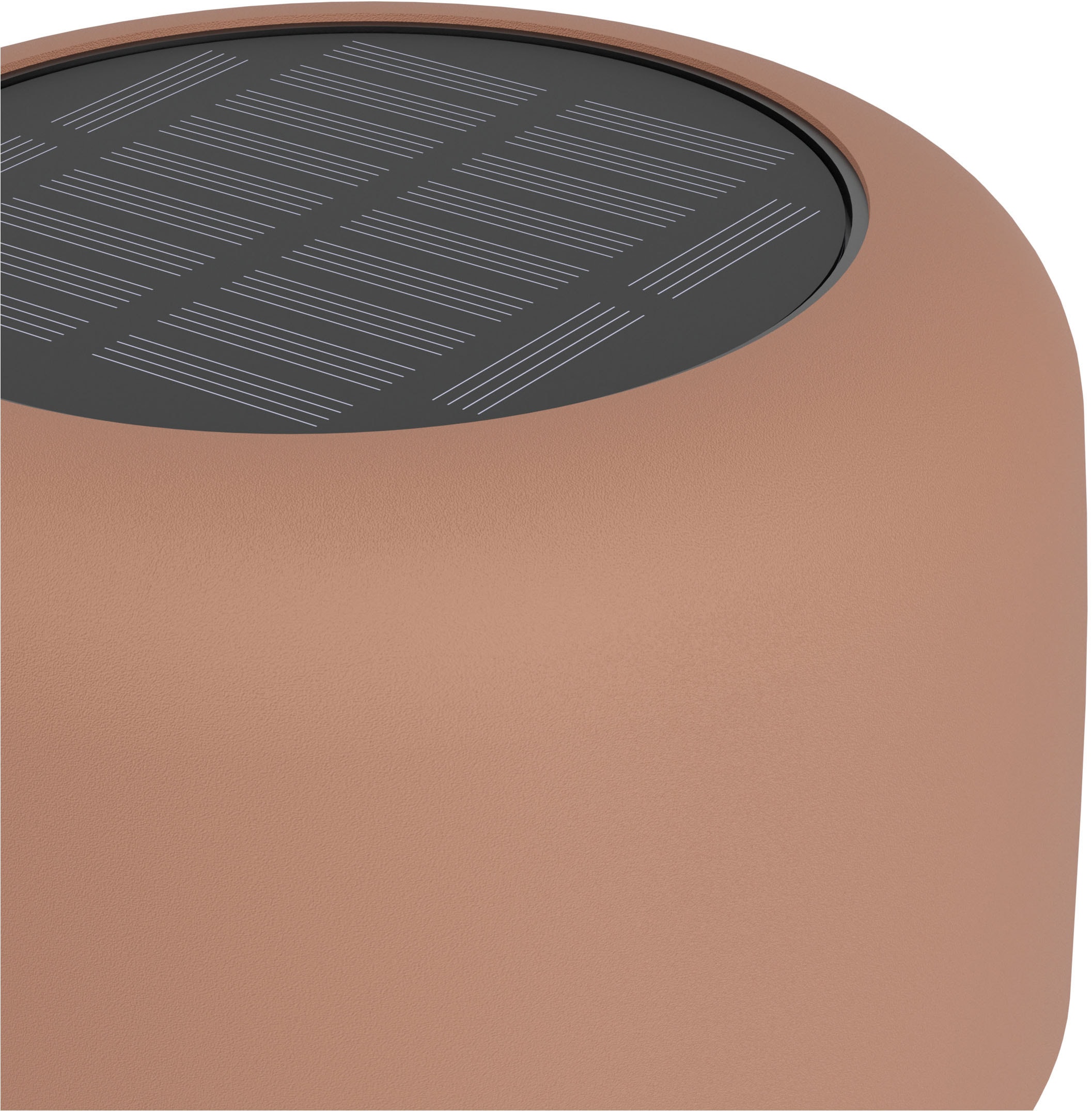 EGLO Tischleuchte »ROCCANOVA Tischlampe - Stahl - SOLAR-LED - 2,8W - IP44« LED-Modul 1 Stk. Warmweiß Solarleuchte, Außentischleuchte, Akku, Leselampe, H30 x Ø13,5 cm