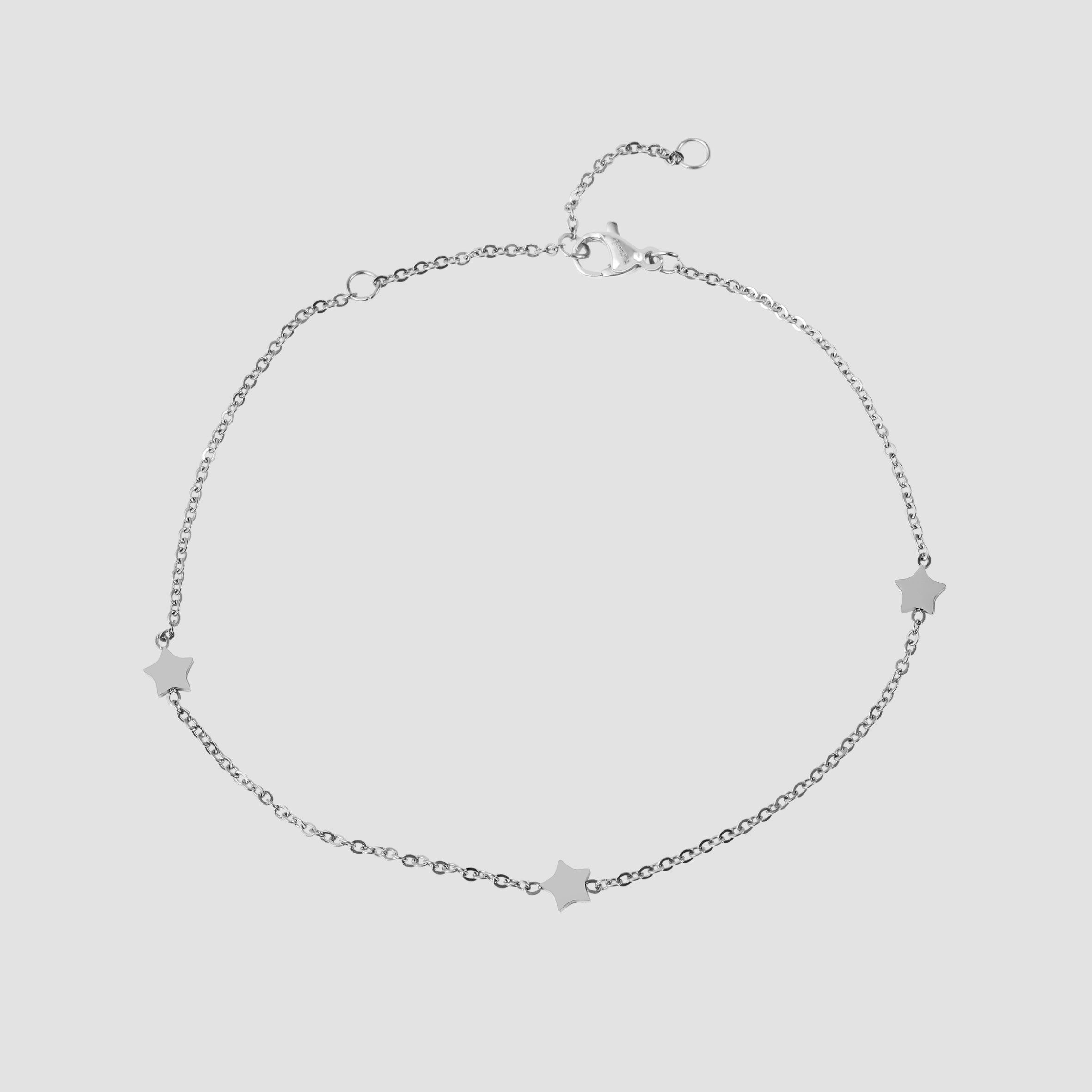 Adelia´s Armband »Damen Armband ¿ Stern aus Edelstahl 22 cm«