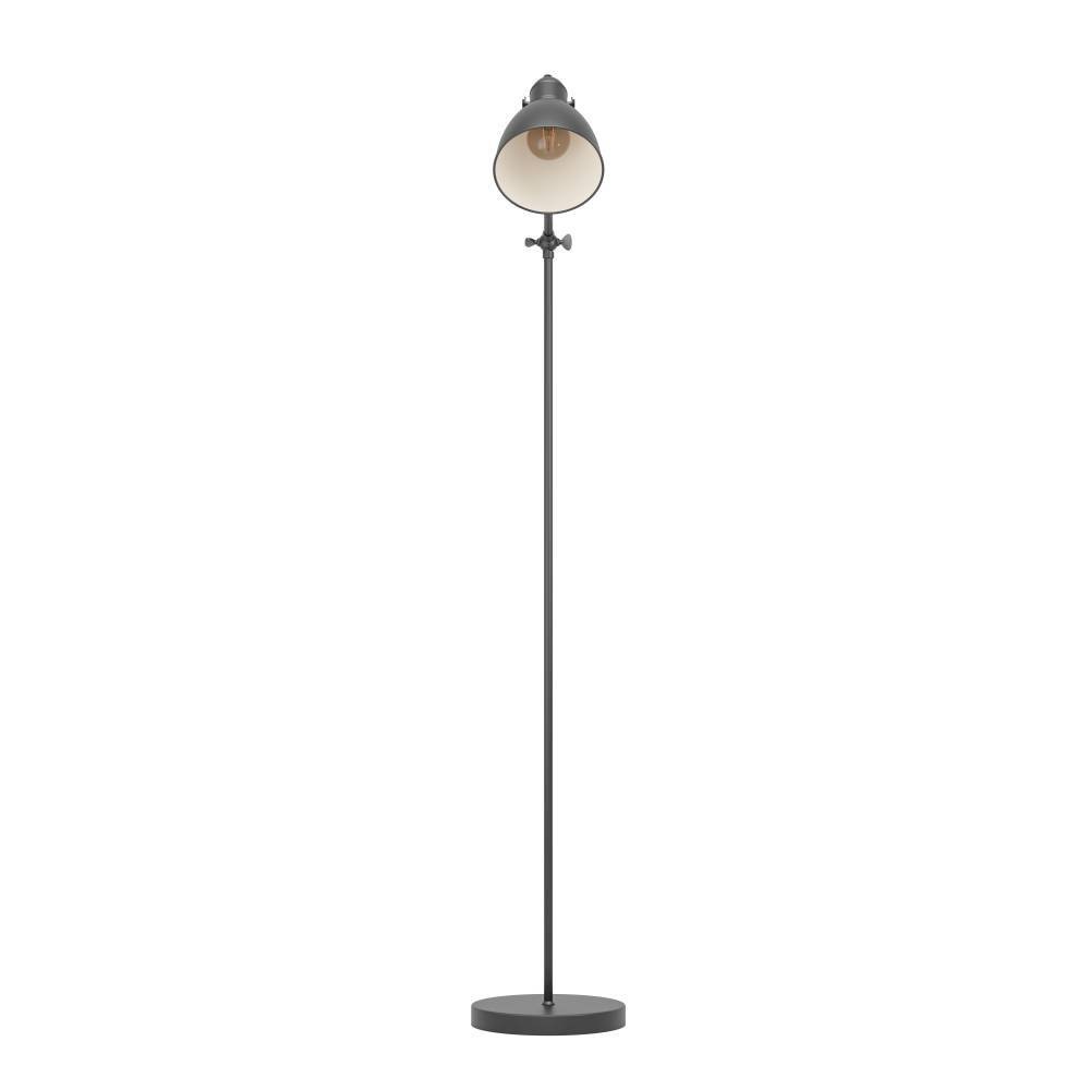 EGLO Stehlampe »PRIDDY Stehleuchte, Standleuchte, Stahl, schwarz, E27, Industrial«, 1 flammig, Leuchtmittel E27 | ohne Leuchtmittel, Wohnzimmerlampe, Esszimmer, 1 flammig, Retro, Vintage, 137x23cm