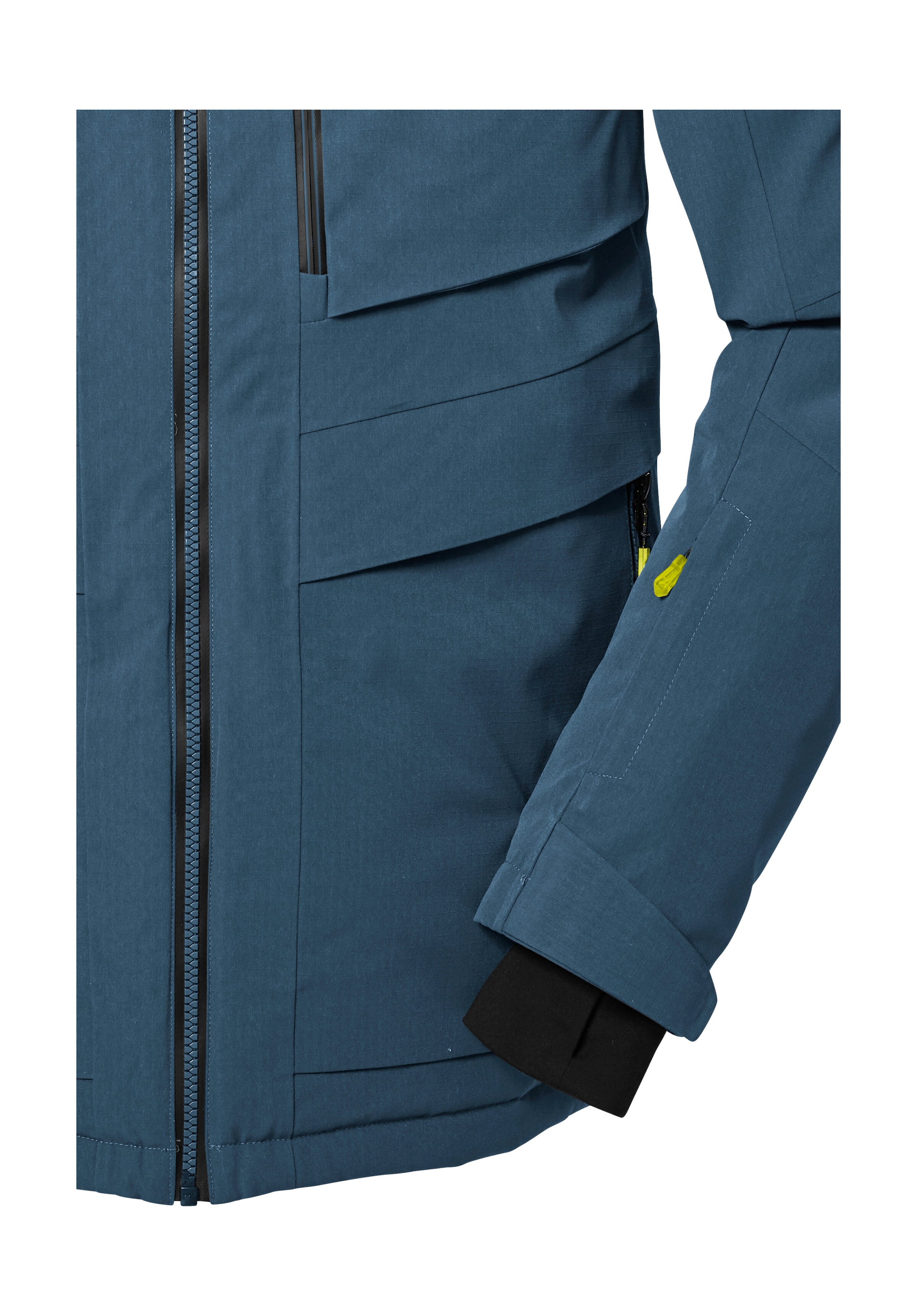 Killtec Skijacke »KSW 43 MN SKI JCKT«, Wasserdichte, atmungsaktive Herrenjacke mit abnehmbarer Kapuze