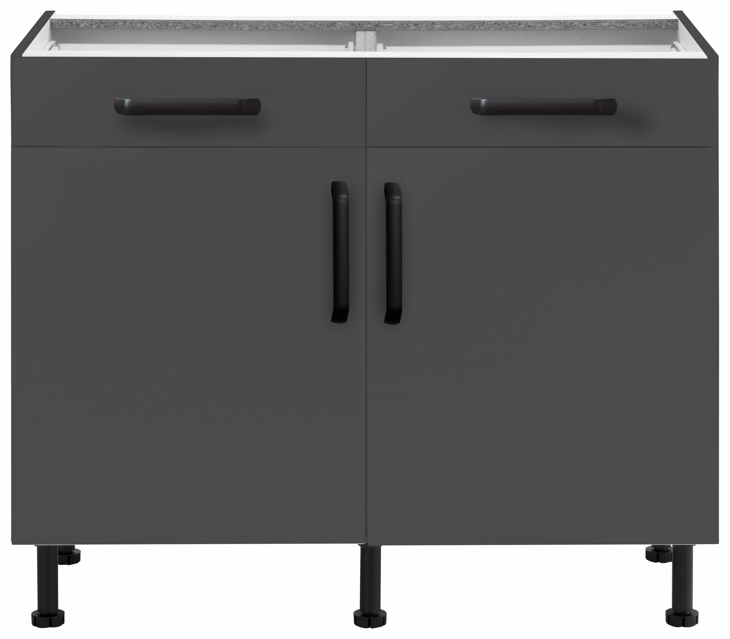 wiho Küchen Unterschrank »Simi« Soft-Close-Funktion in Schubkästen und Auszügen, verstellbare Füße