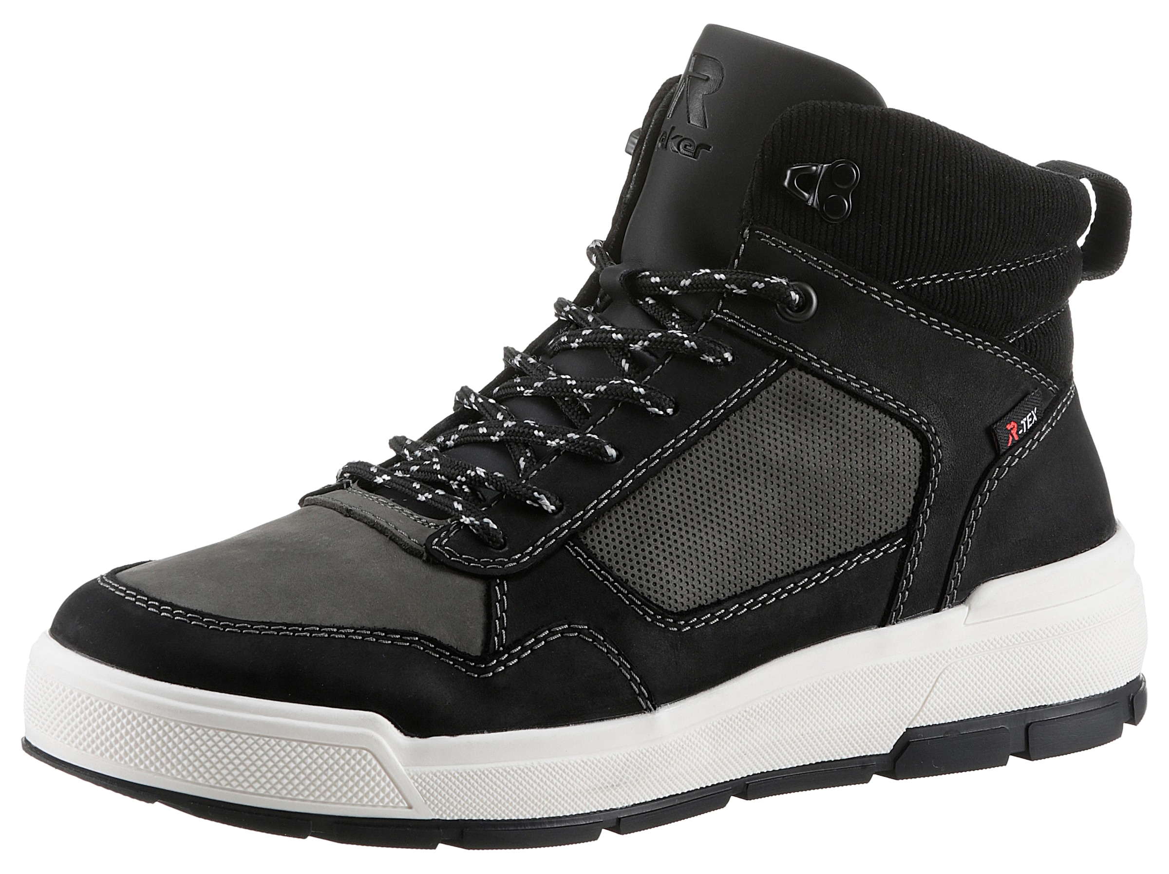 Schnürboots, Winterboots, High-Top Sneaker, Stiefelette mit R-TEX-Membran