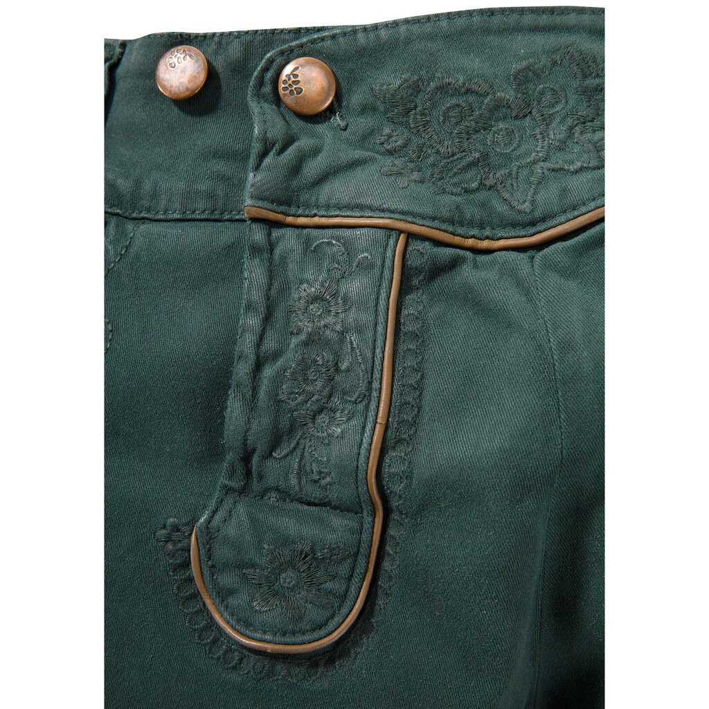 Hangowear Trachtenhose, Damen 3/4-lang im 5-Pocket Style