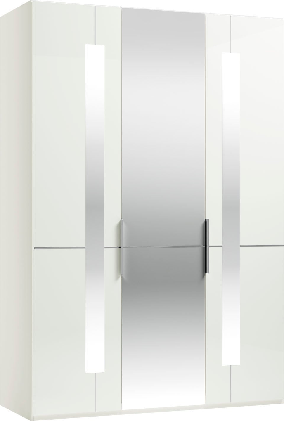 Musterring Drehtürenschrank »Imola W«, inkl. Einlegeböden und Kleiderstangen, mit Glas- und Spiegeltüren