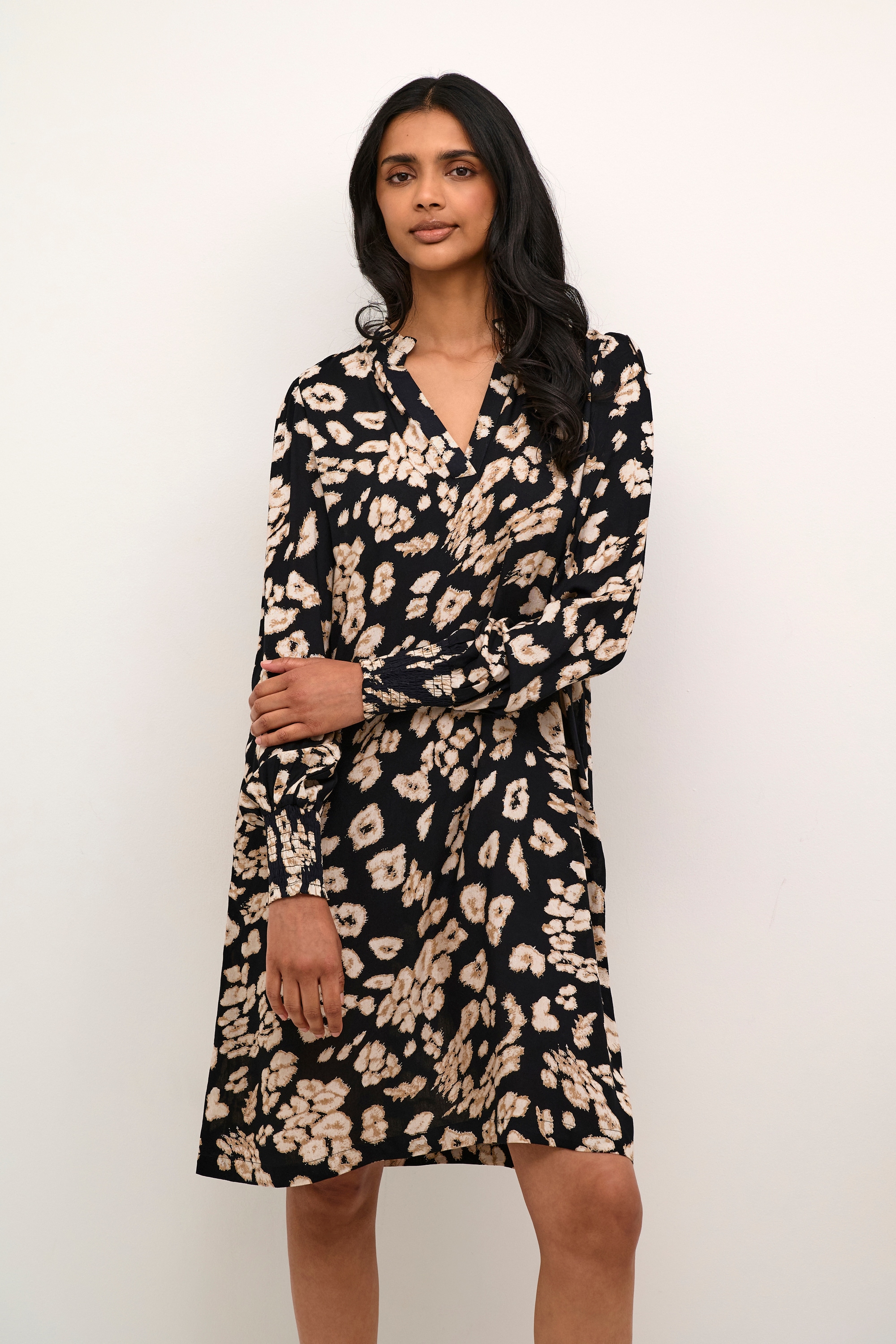 KAFFE Midikleid »Kleid KAbeathe«