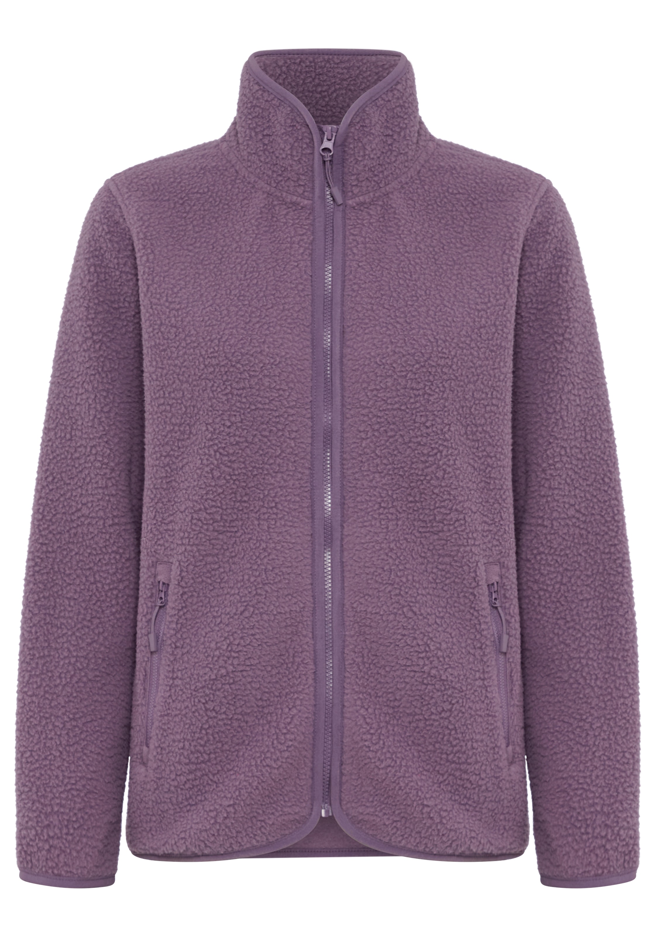 Polarino Fleecejacke aus Teddy-Fleece, Übergangsjacke