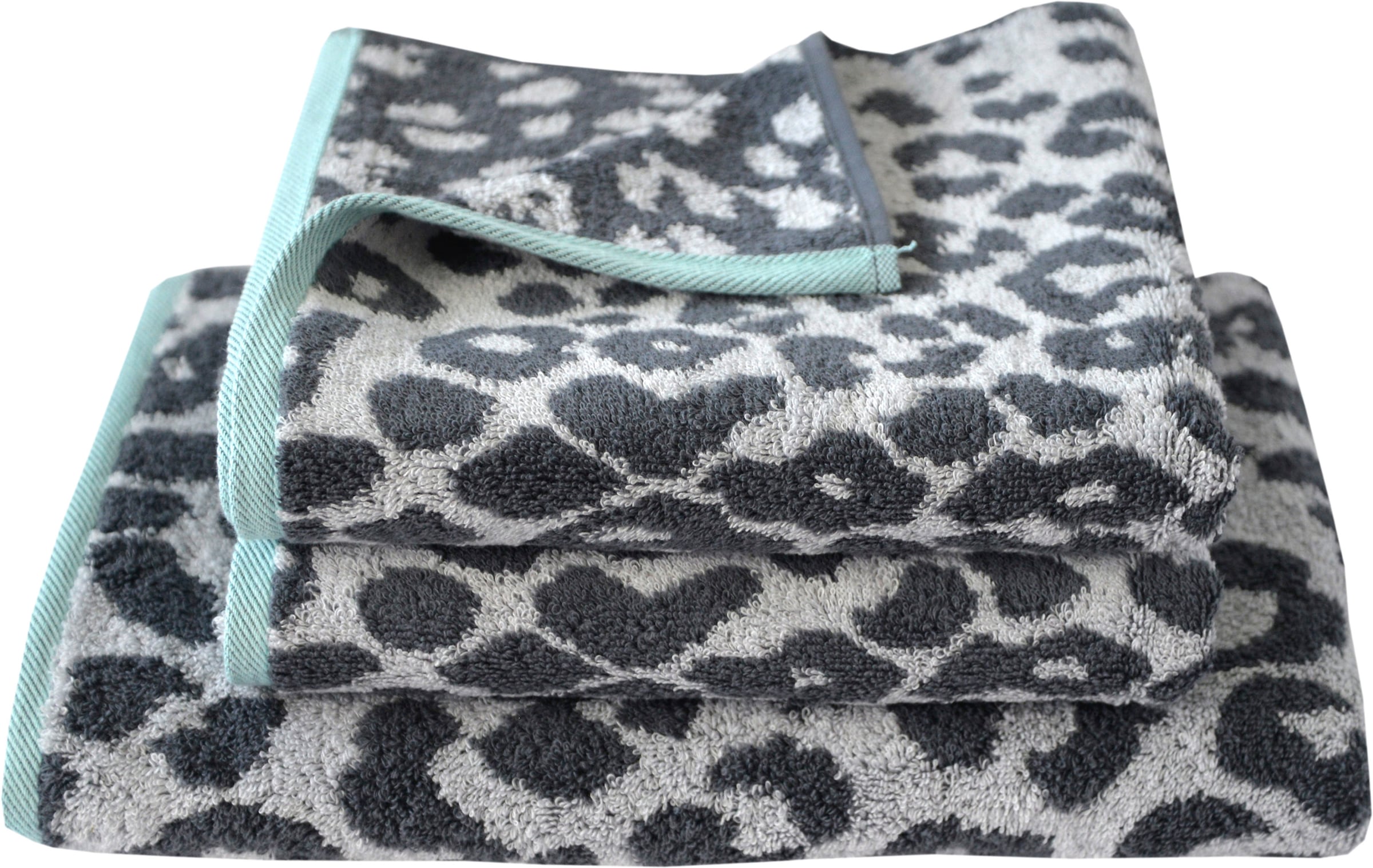 Dyckhoff Duschtuch »Cool Mint Leo« Made in Germany, weich und flauschig
