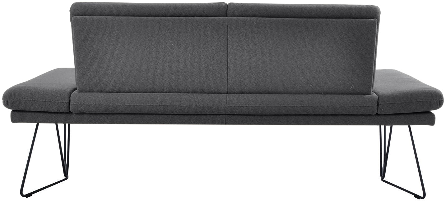 K+W Komfort & Wohnen Polsterbank »Pego« Seitenteilverstellung, wahlweise in 206 oder 226cm