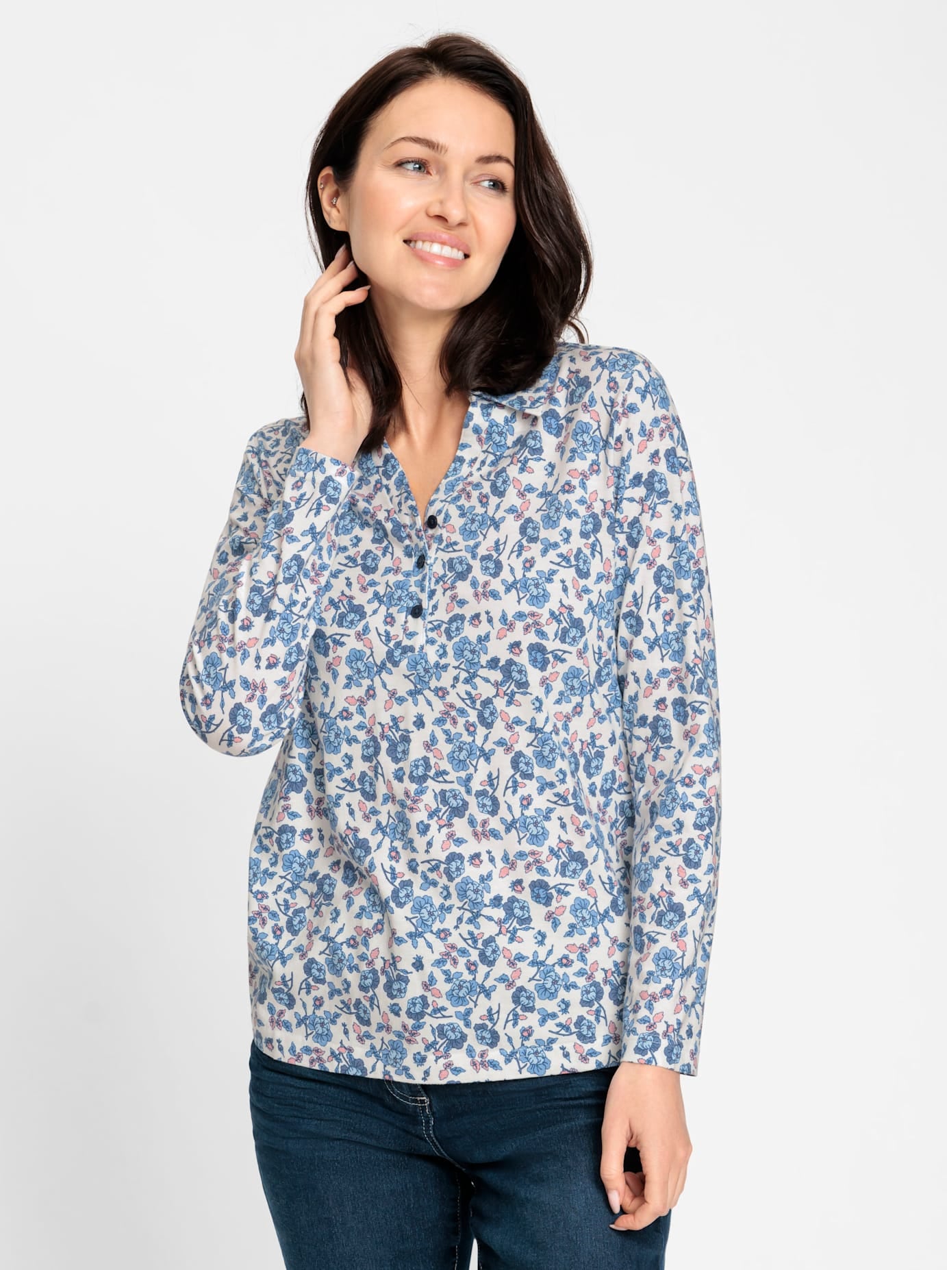 Inspirationen Poloshirt »Poloshirt«, (1 tlg.)