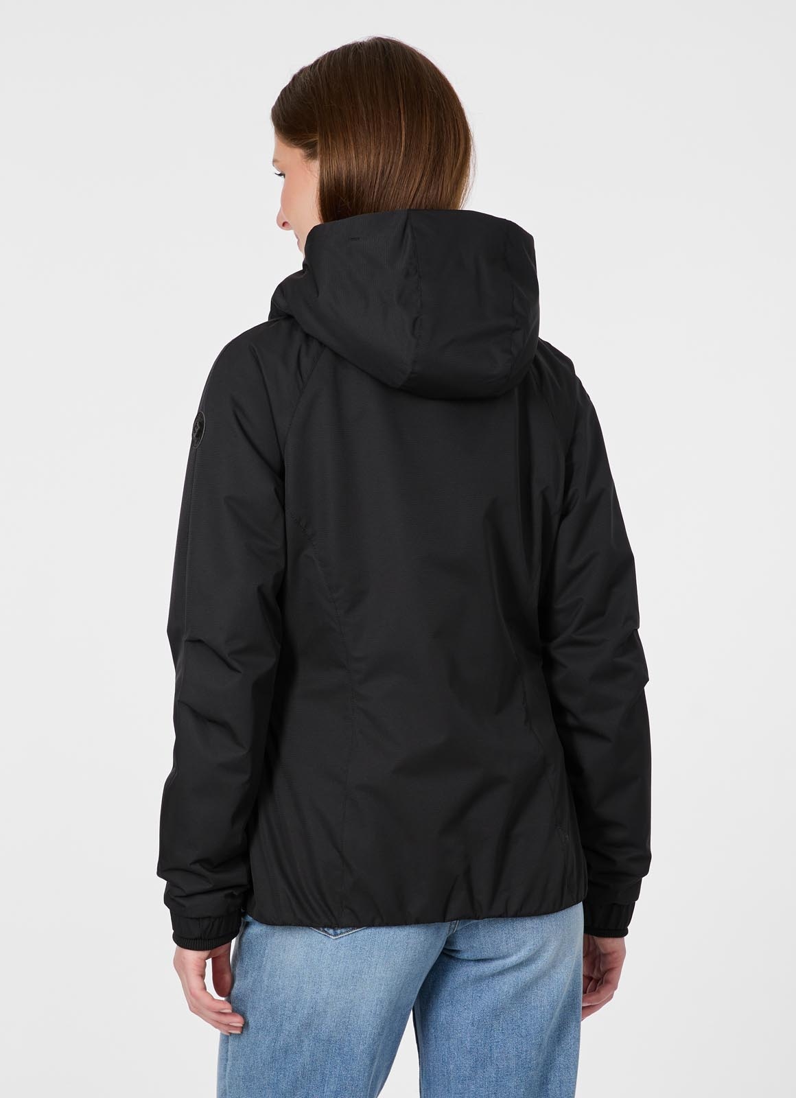 Ragwear Outdoorjacke »DIZZIE« mit Kapuze Wasserabweisend mit Kordelzug am Saum und Reißverschlusstaschen