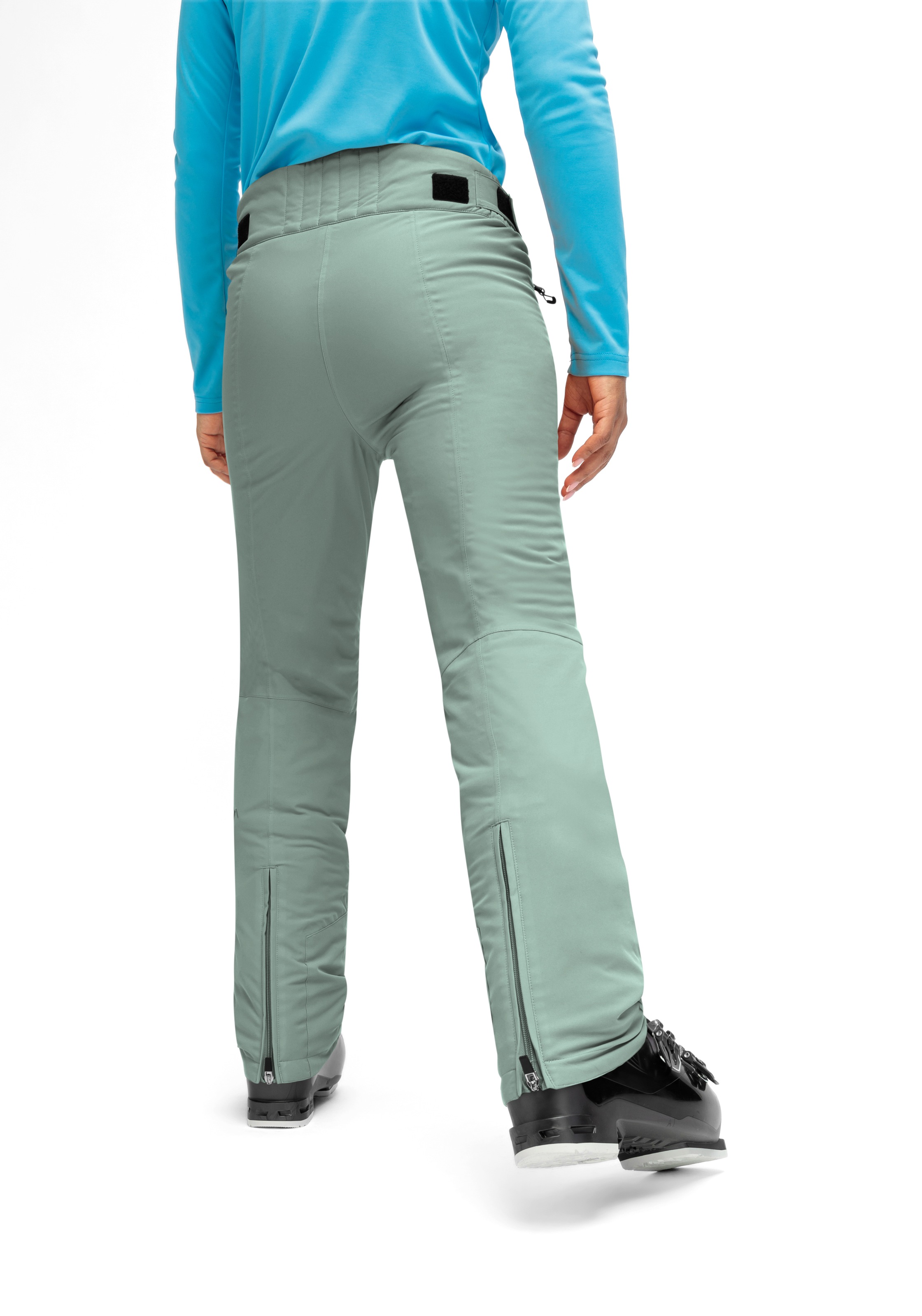 Maier Sports Skihose »Vroni slim 2.0«, Damen Schneehose, wind- und wasserdicht, 2 RV-Taschen, Slim Fit