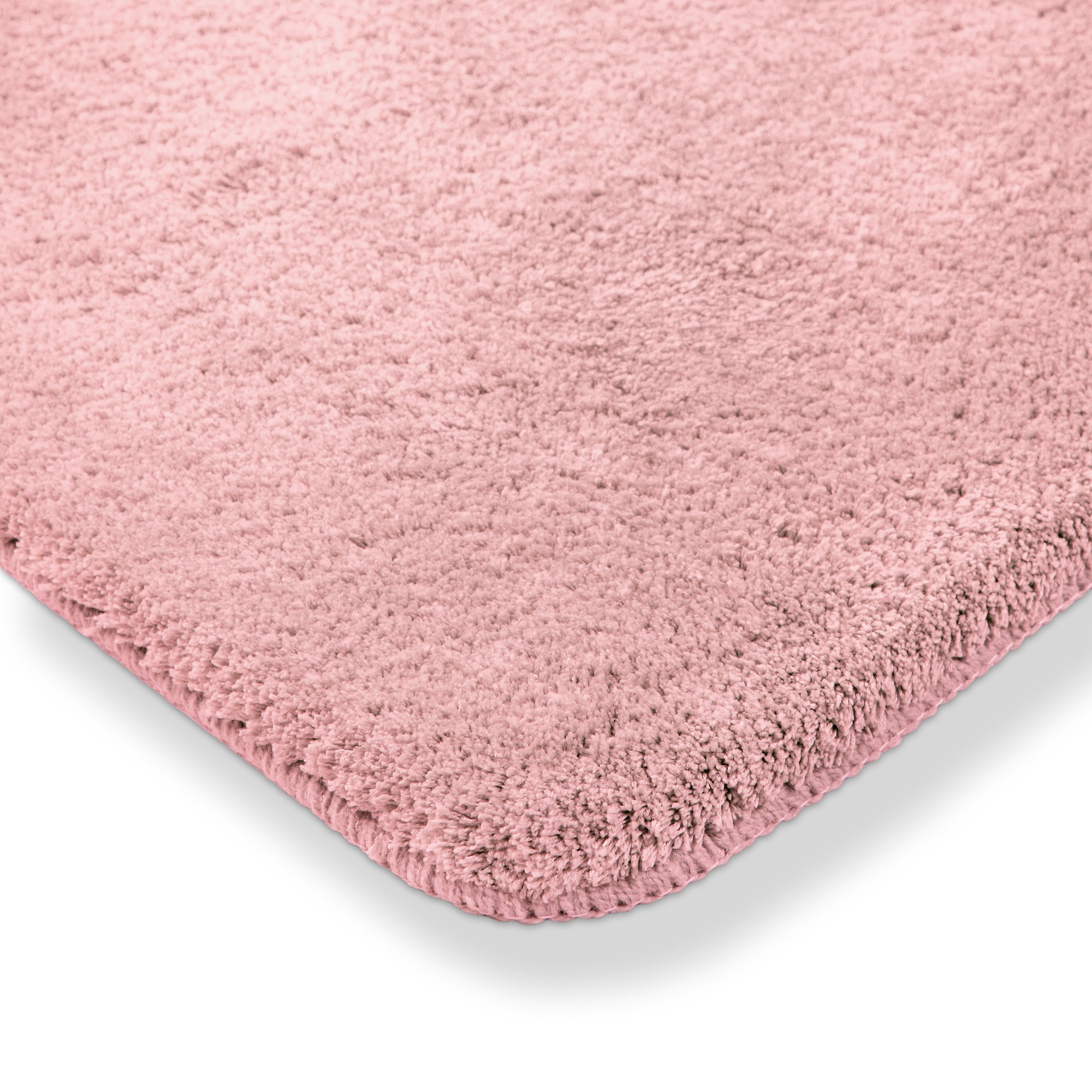 OTTO home Badematte »Neele« Höhe 20 mm rutschhemmend beschichtet schnell trocknend Badteppich, getuftet, modern, Uni, antirutsch, flauschig, Hochflor