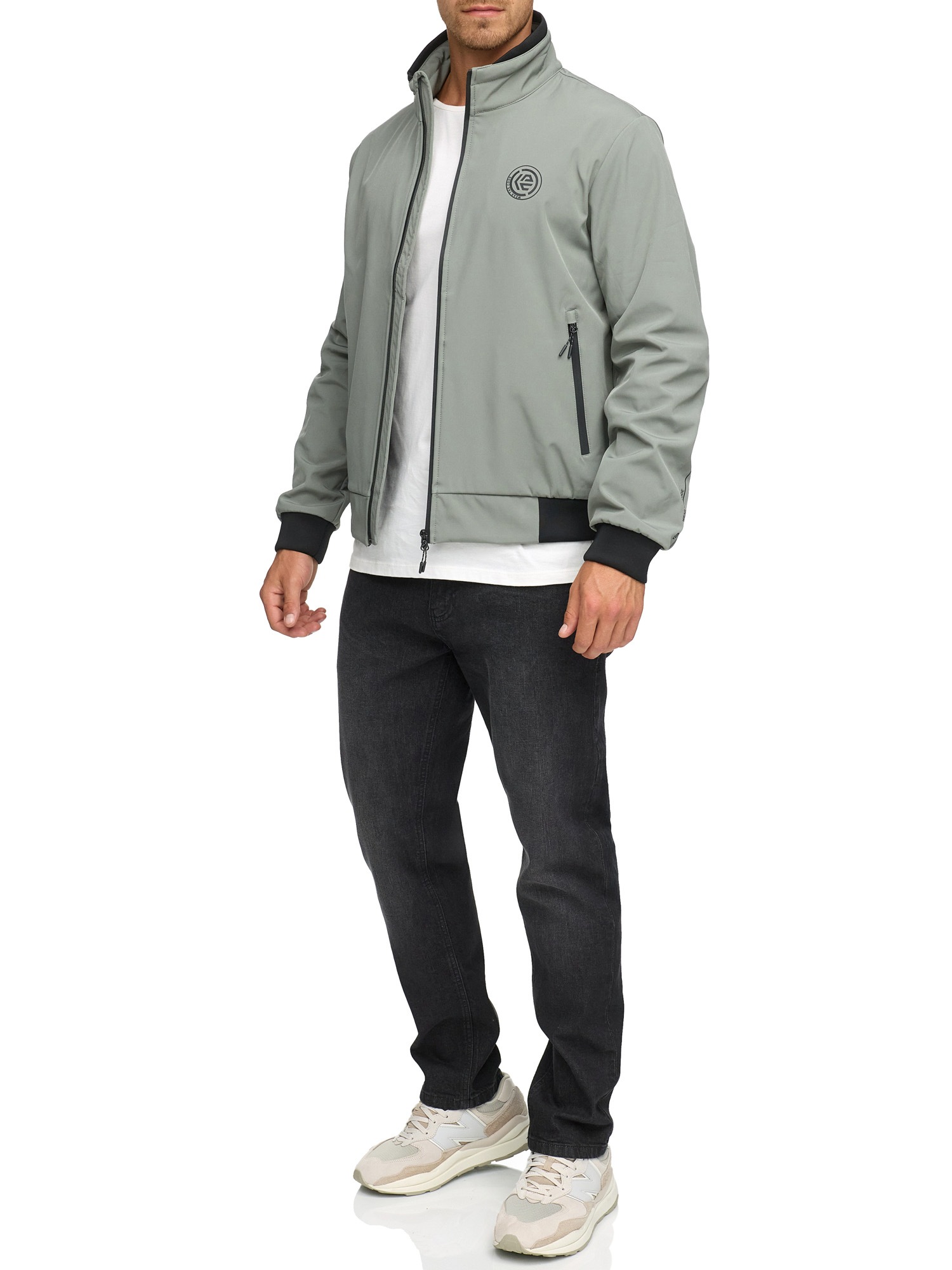 Indicode Softshelljacke »INRoute Jacket« ohne Kapuze