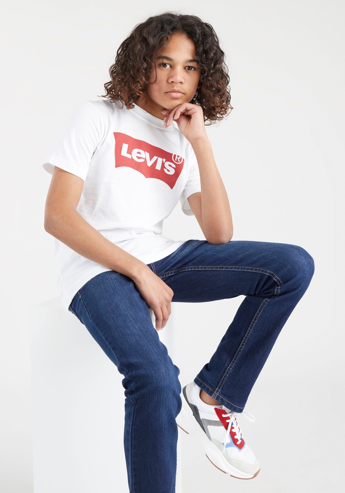 Levi's® Kids T-Shirt »LVB BATWING TEE«, for BOYS