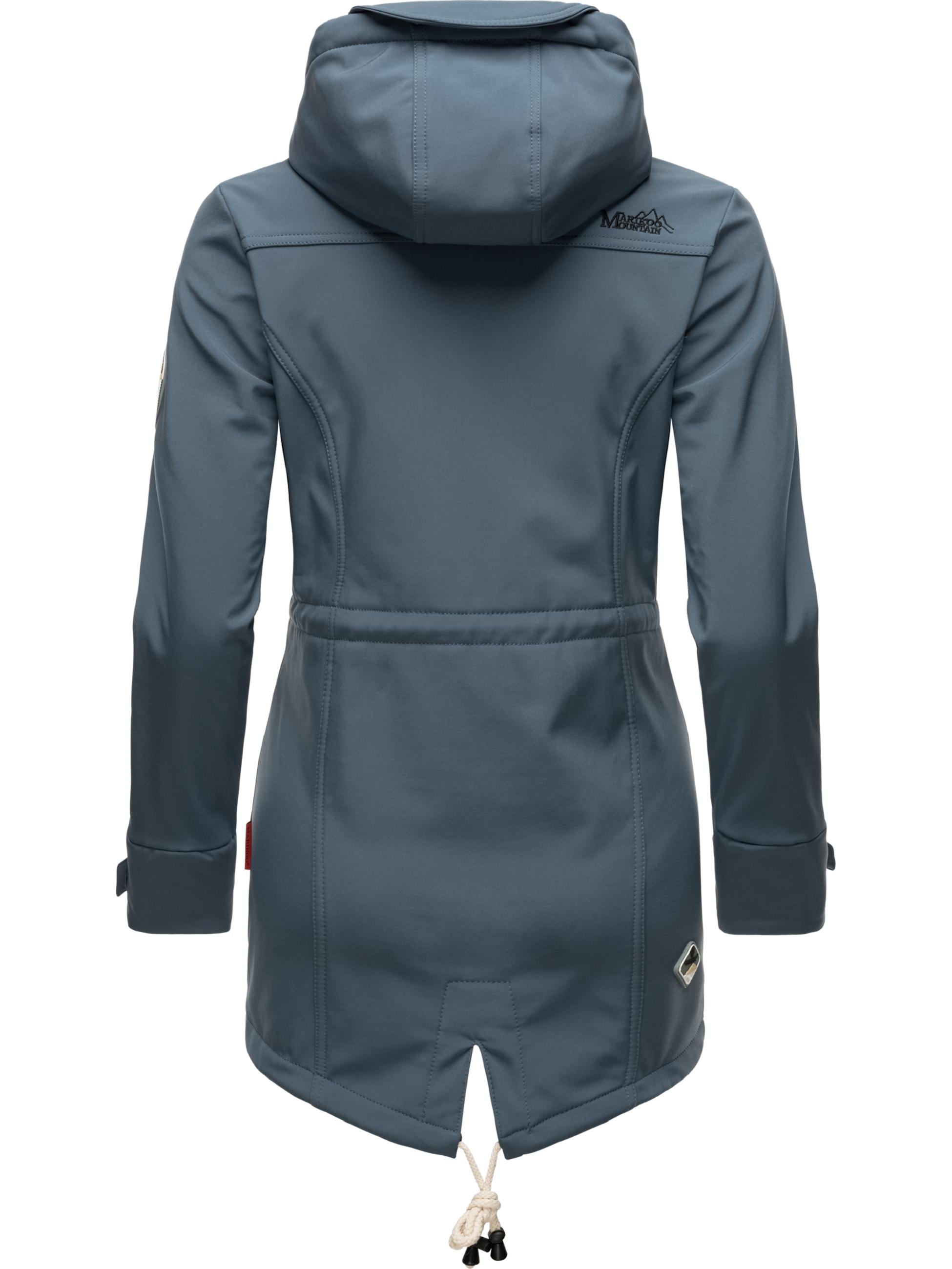 Marikoo Funktionsparka »Funktionsmantel Zimtzicke«, mit Kapuze, Wasserdichter Softshell Parka mit Kapuze