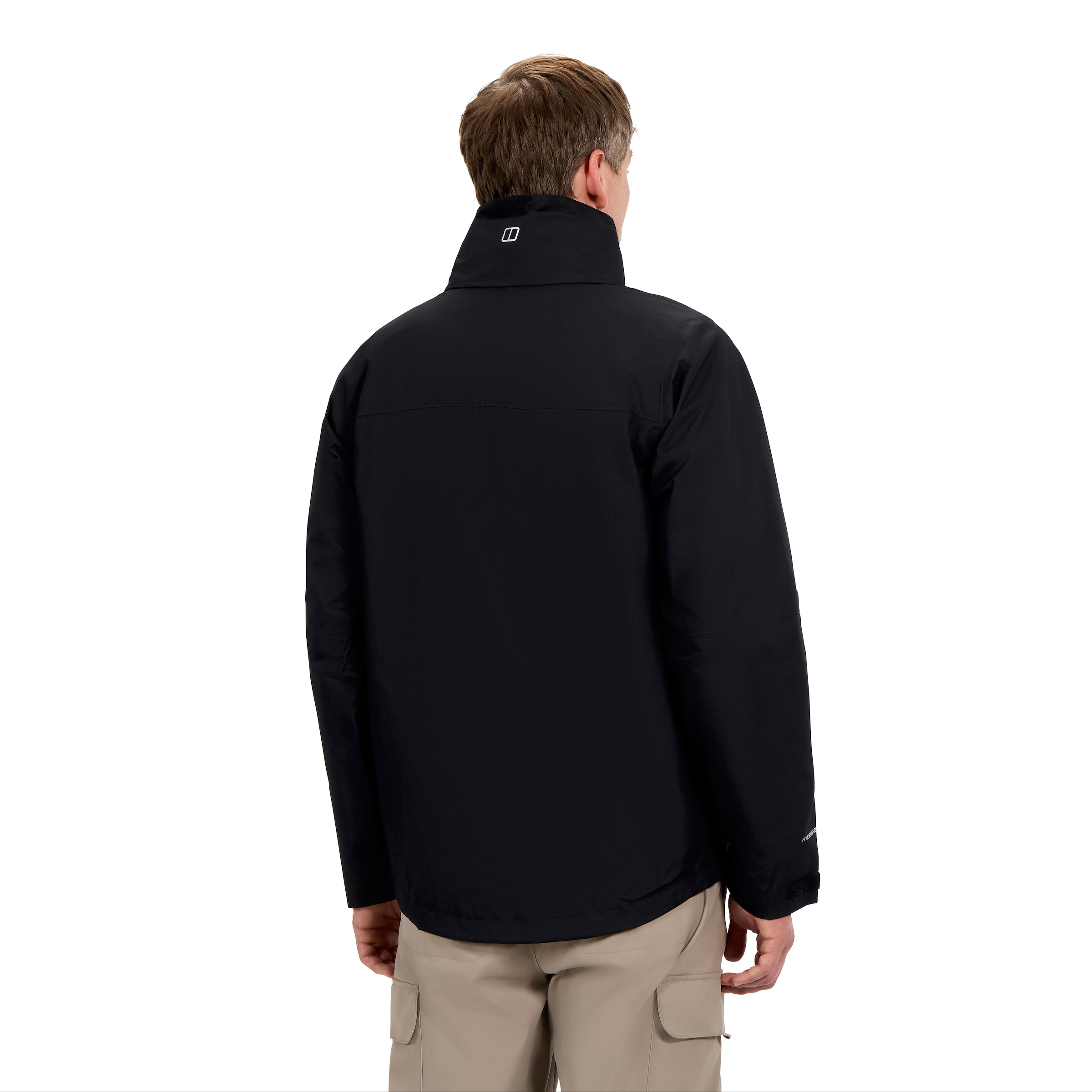 Berghaus Softshelljacke »RG ALPHA 2.0 SHELL JKT AM« mit einrollbarer Kapuze, wasserdicht, atmungsaktiv