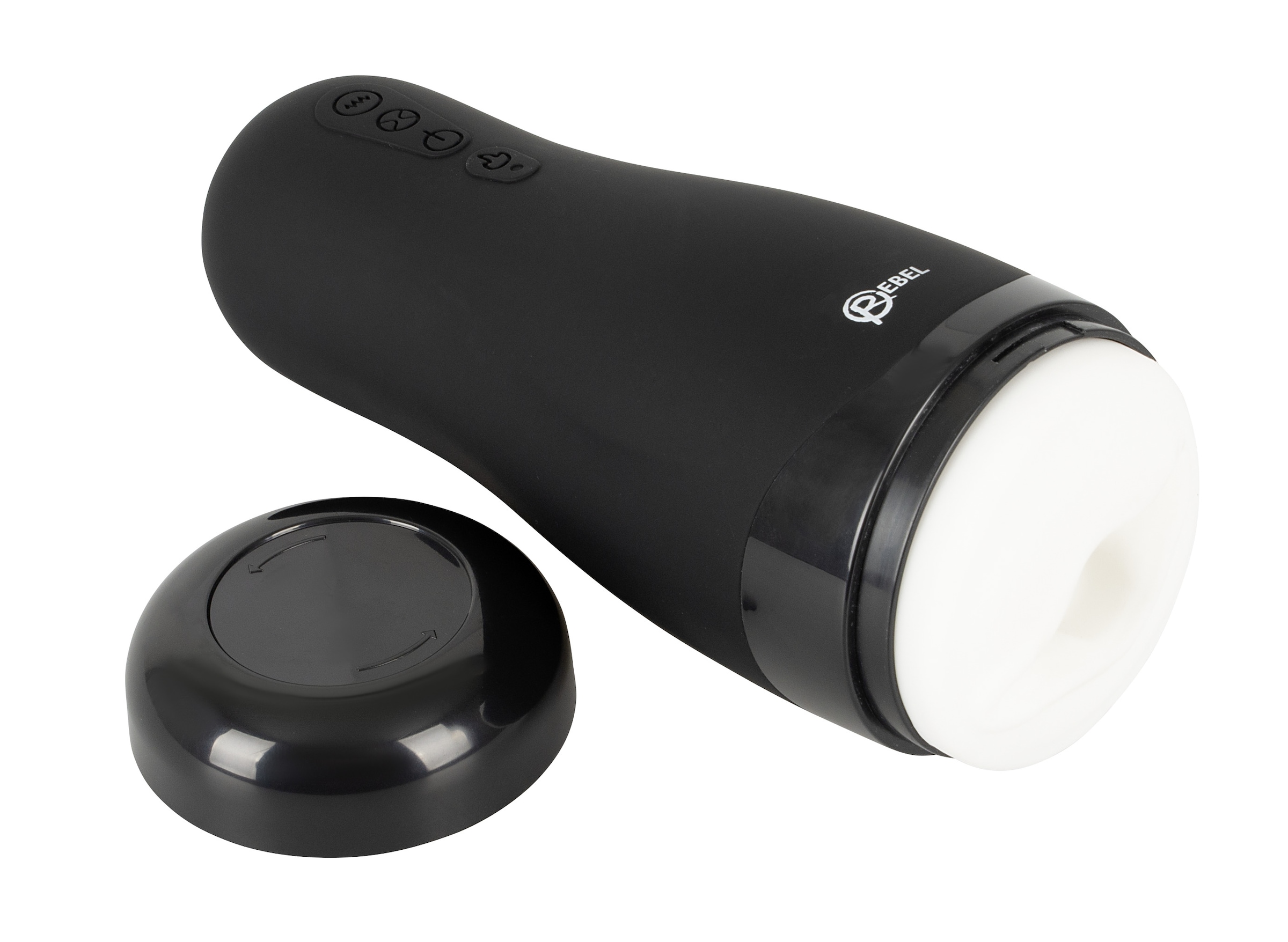 REBEL Masturbator »Masturbator mit Vibration Masturbator with 3 Functions«