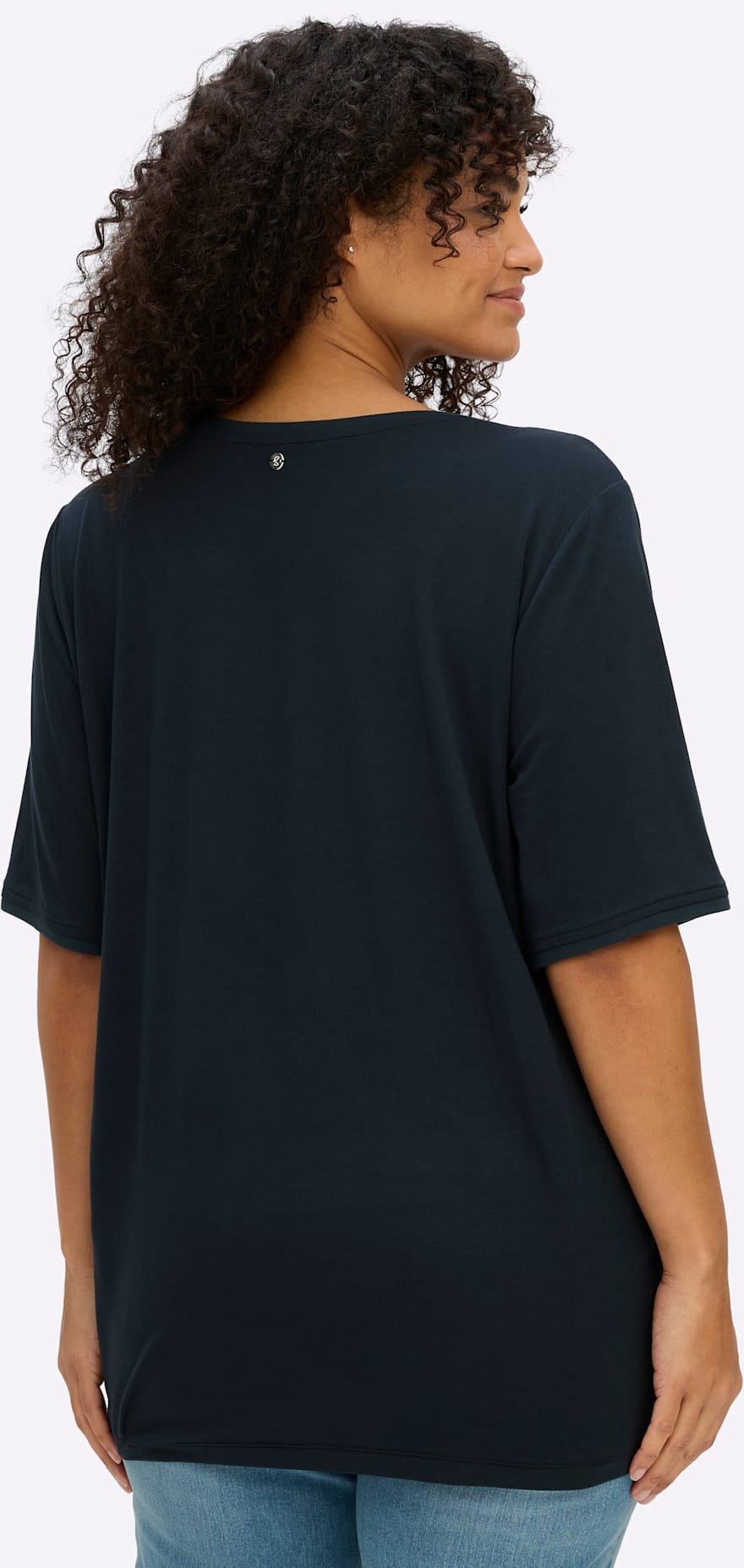 Sheego Rundhalsshirt »Shirt« 1