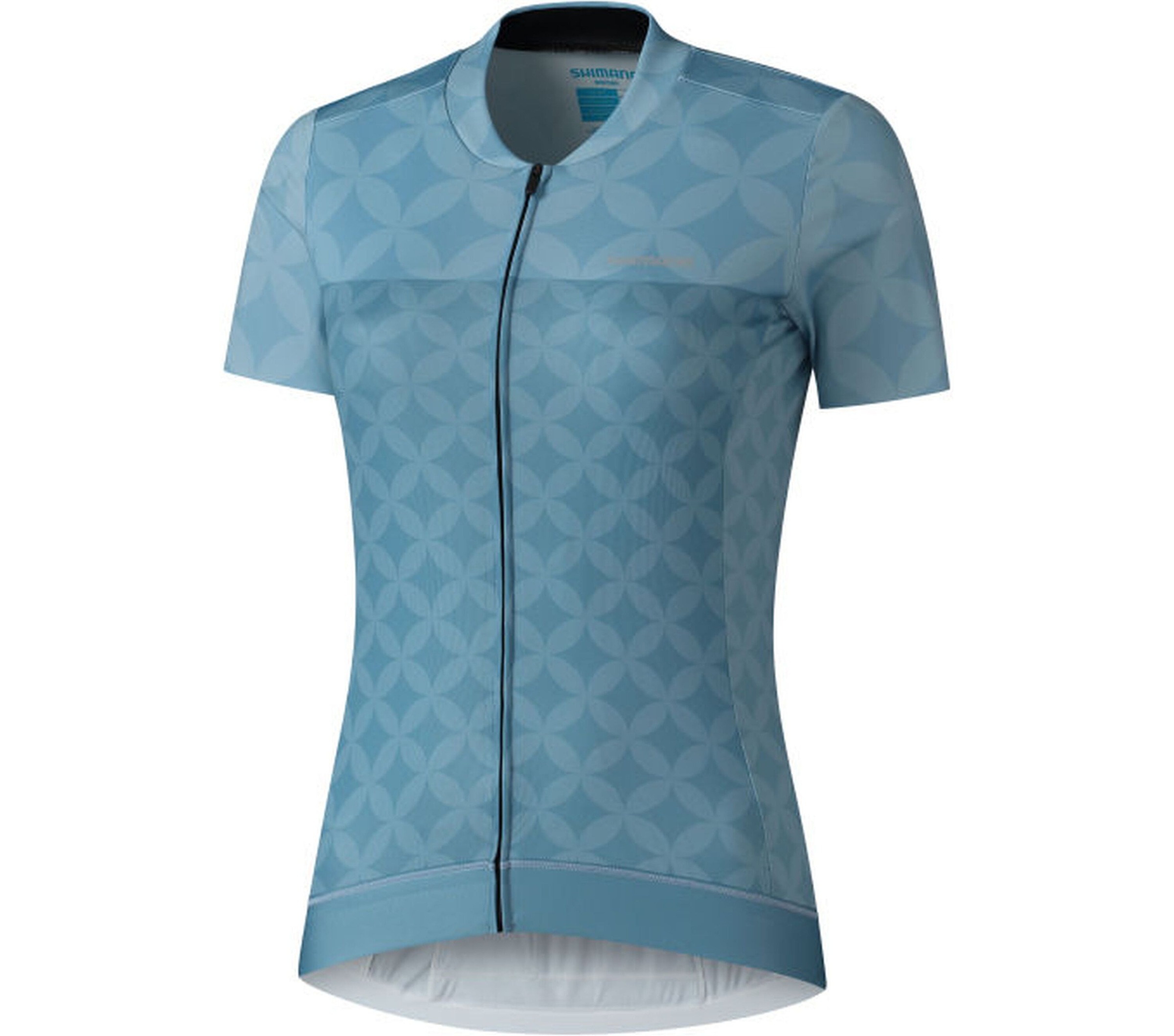 Radtrikot »W's SAGAMI Short Sleeve Zip Jersey, Aqua Blue«