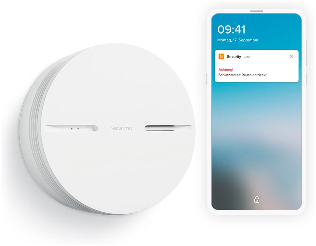 Netatmo Sensor »Smarter Rauchmelder«