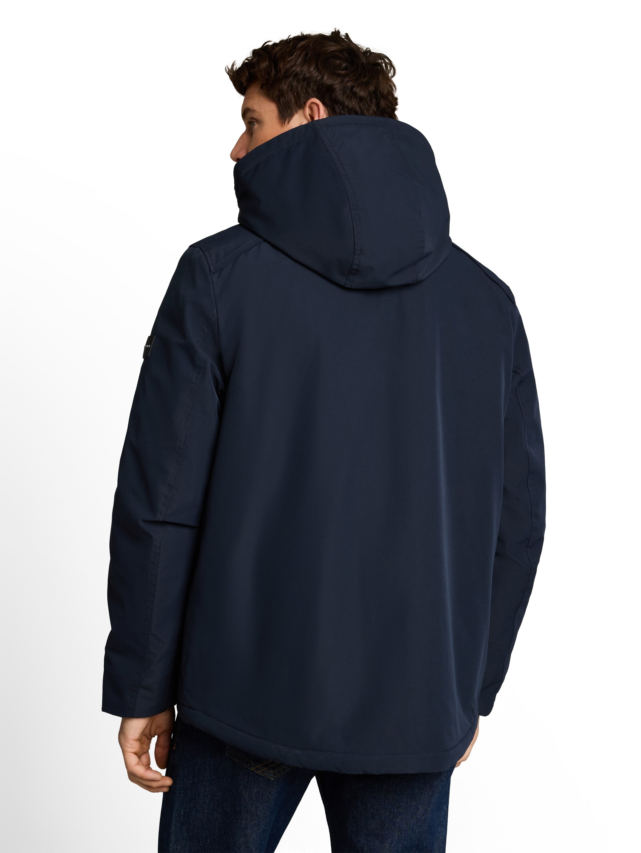 TOM TAILOR Softshelljacke mit Kapuze Übergangsjacke / Fleece und Kapuze