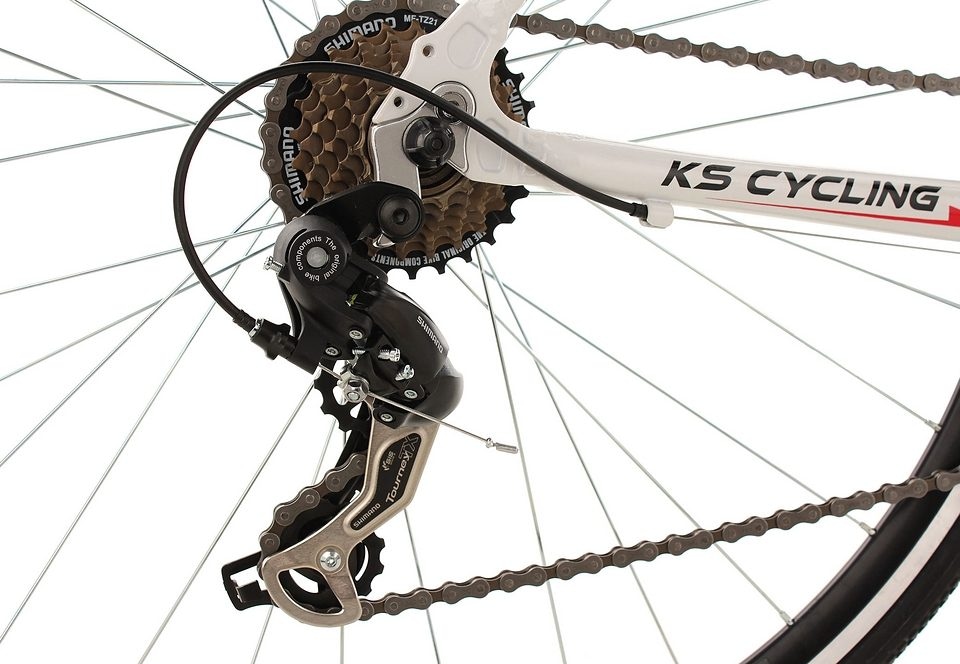 KS Cycling Fitnessbike »Lightspeed«, 21 Gang, Shimano, Tourney RD-TX 35 Schaltwerk, Kettenschaltung