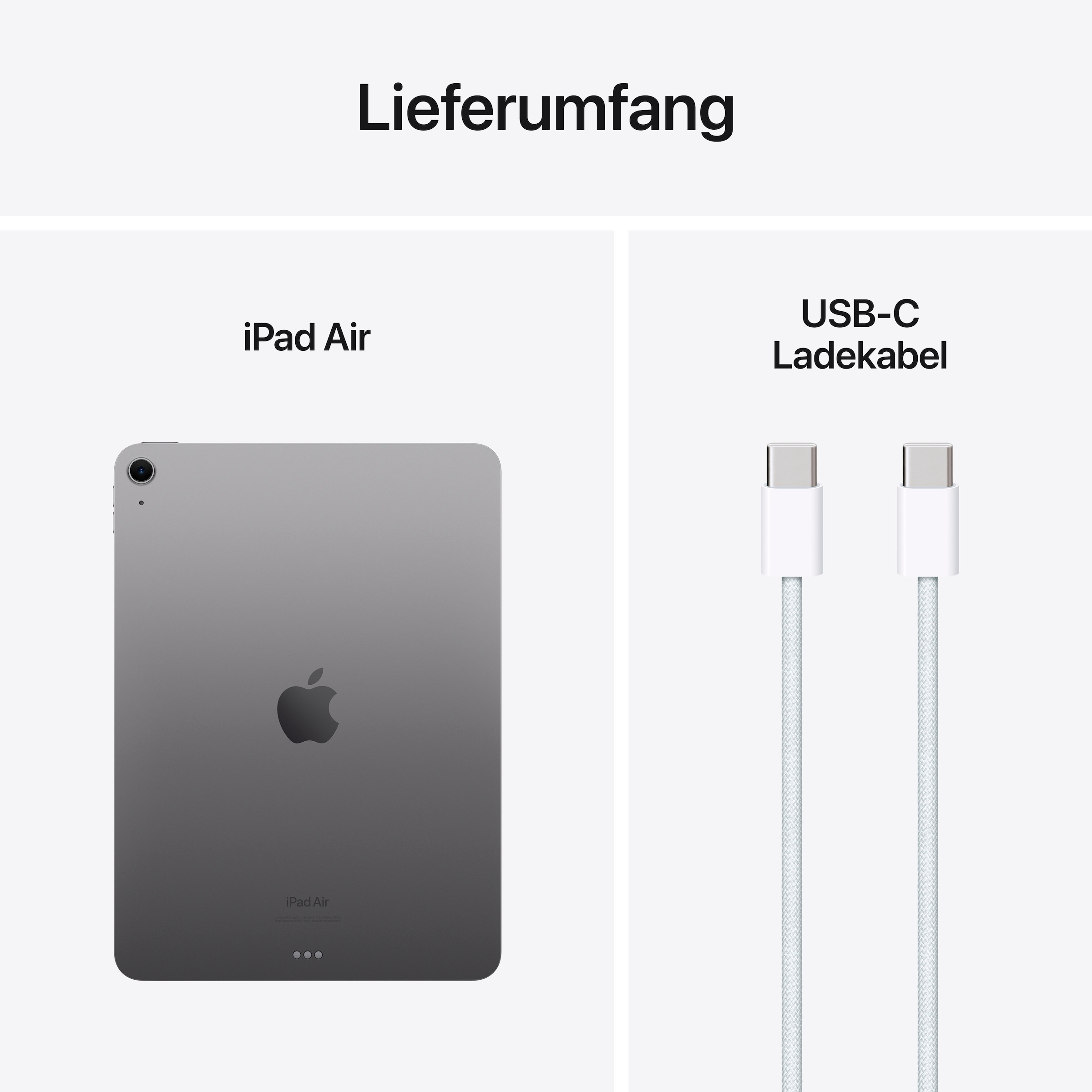 Apple Tablet »11" iPad Air Wi-Fi 128GB«, (27,59 cm / 10.86 Zoll), iPadOS,)