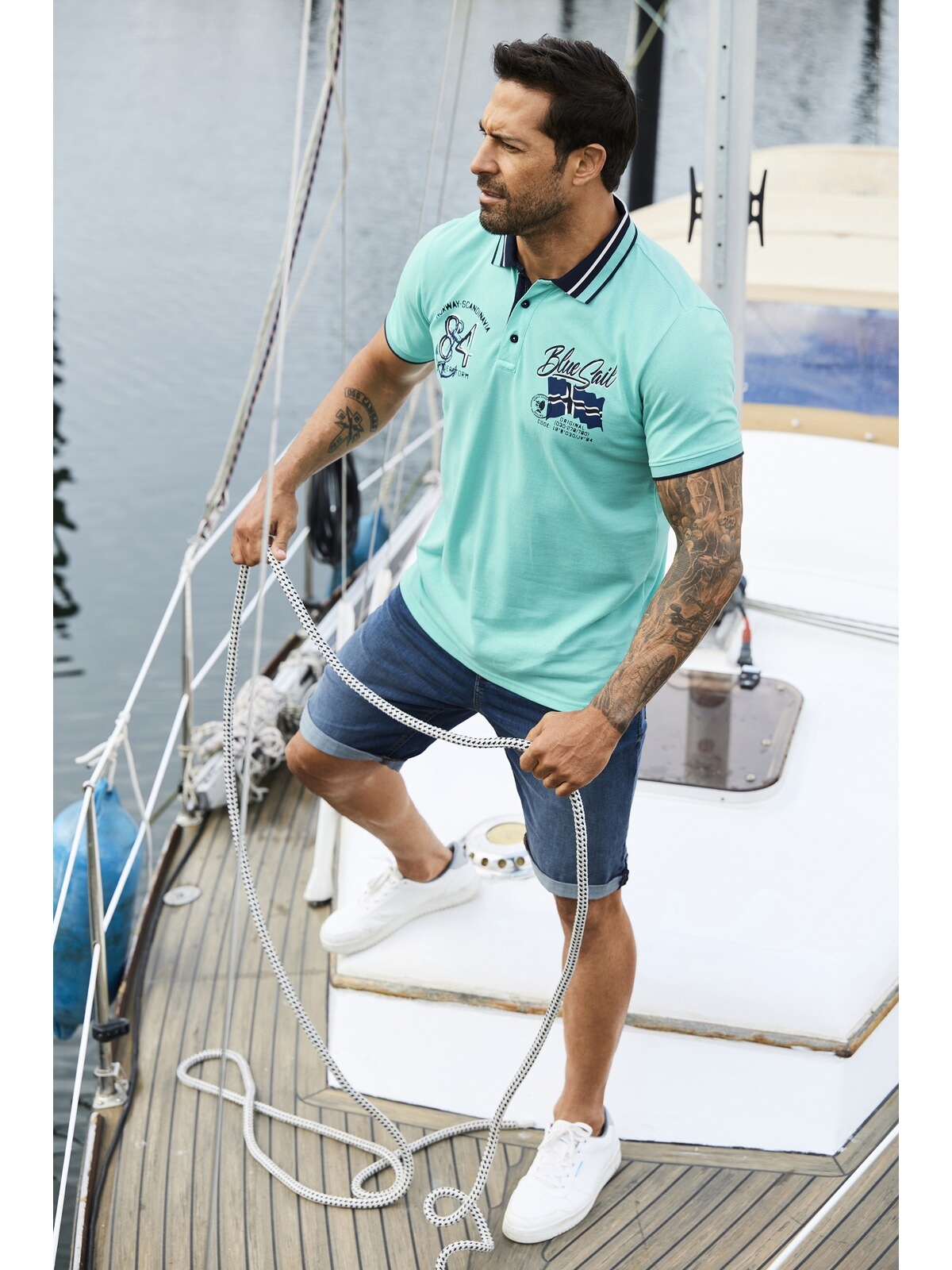 Jan Vanderstorm Poloshirt »Poloshirt OLFGIR«