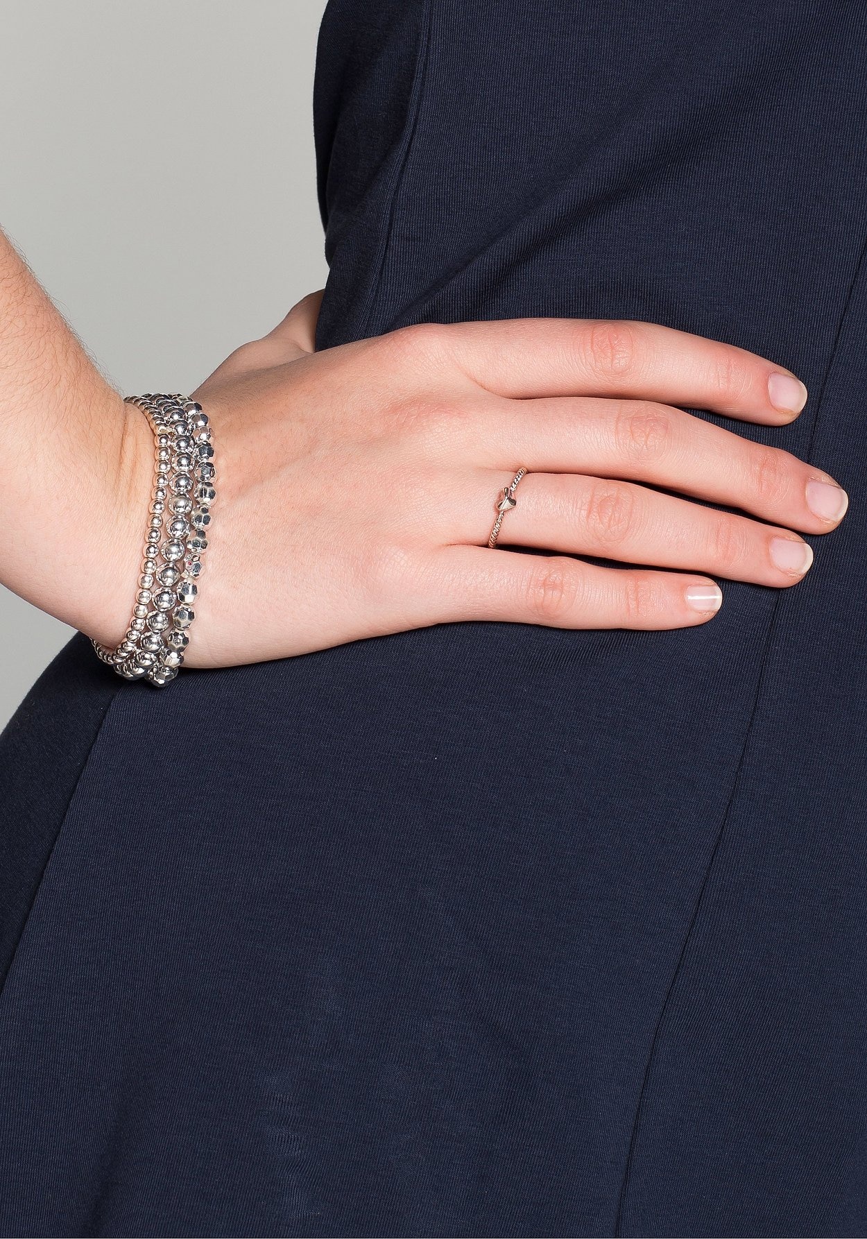 Sheego Jerseykleid »Kleid mit breiten Trägern«