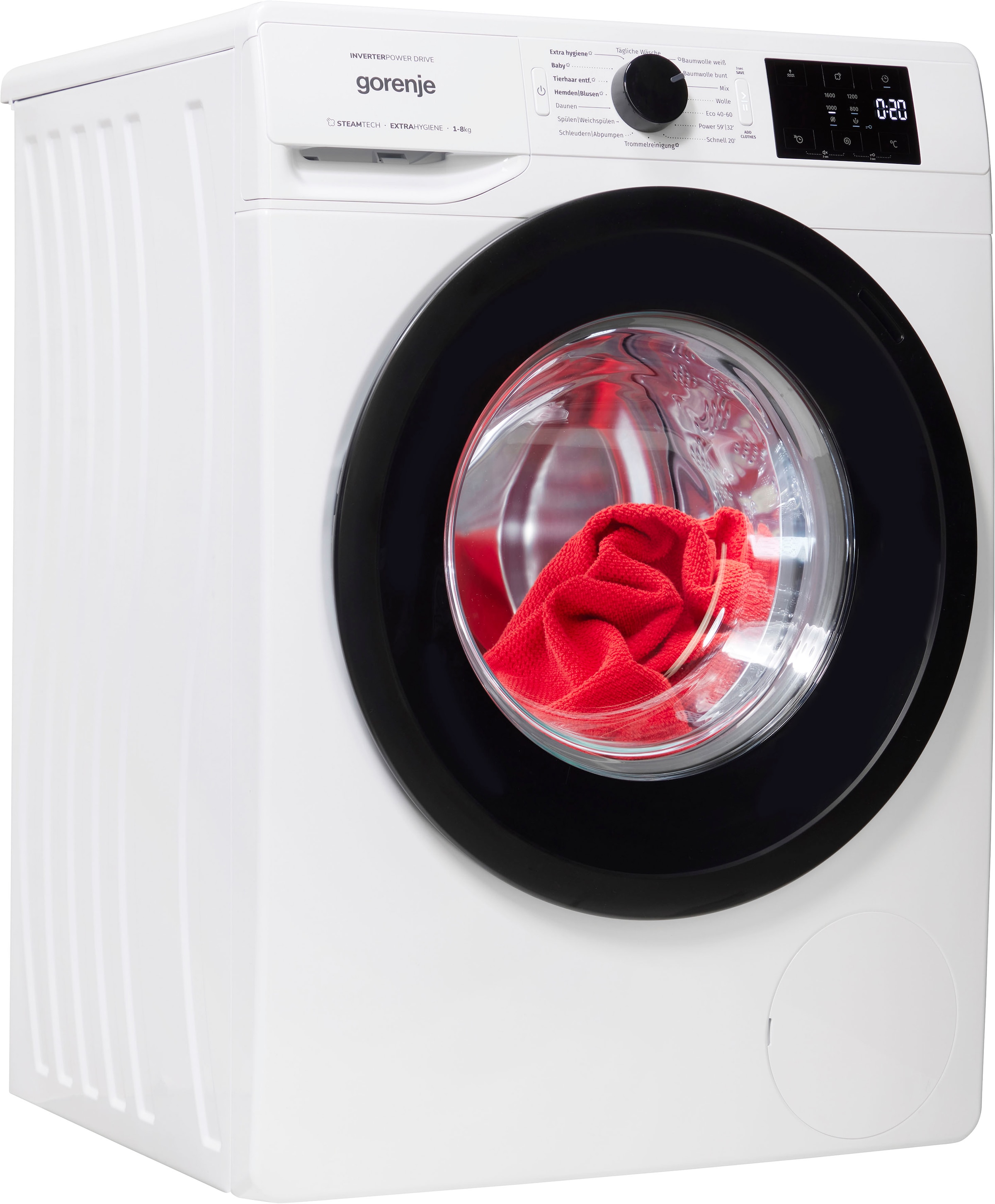 GORENJE Waschmaschine, WNEI86APS, 8 kg, 1600 U/min jetzt online bei OTTO