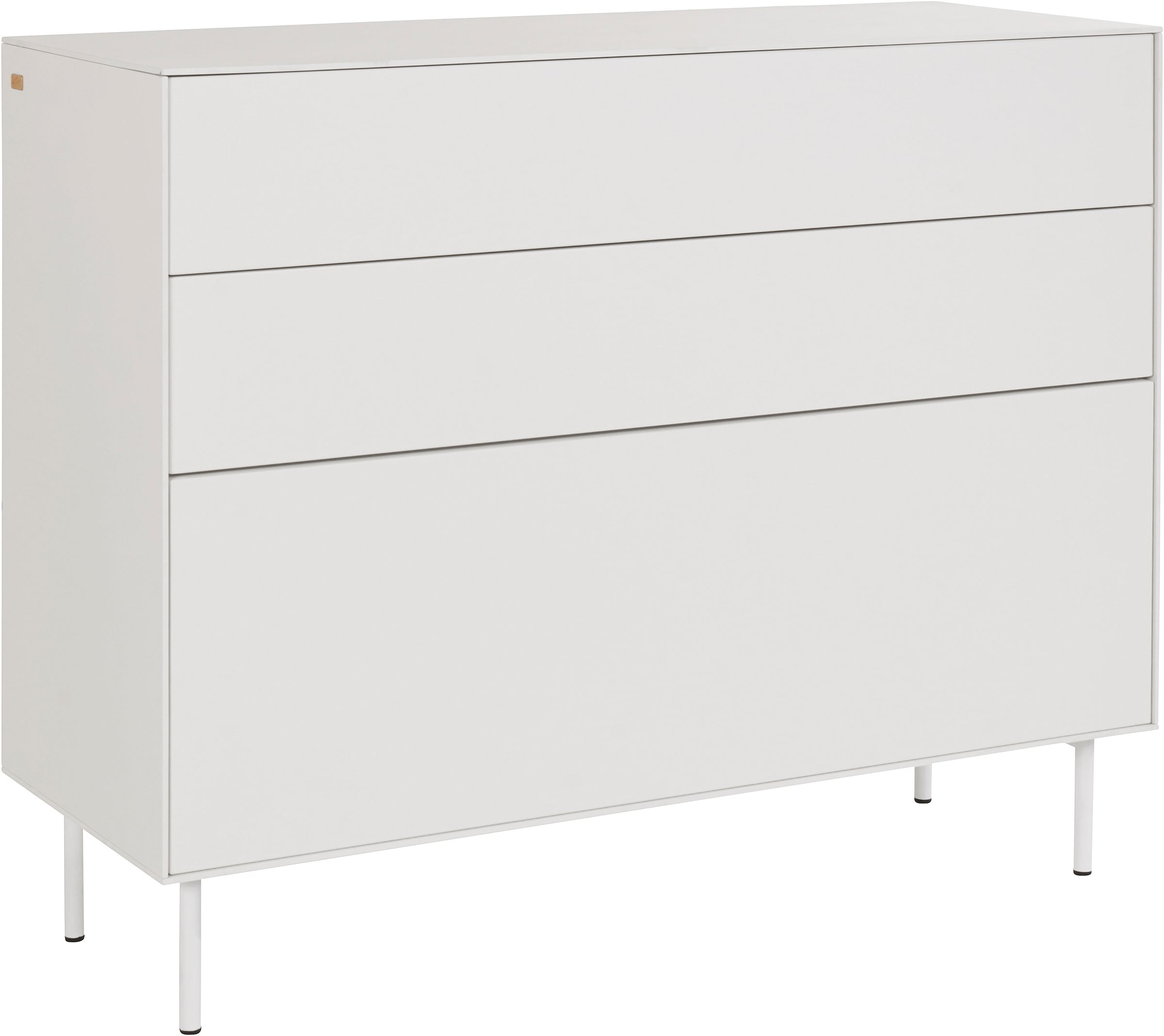 LeGer Home by Lena Gercke Sideboard »Essentials«, Breite: 112cm, MDF lackiert, Push-to-open-Funktion