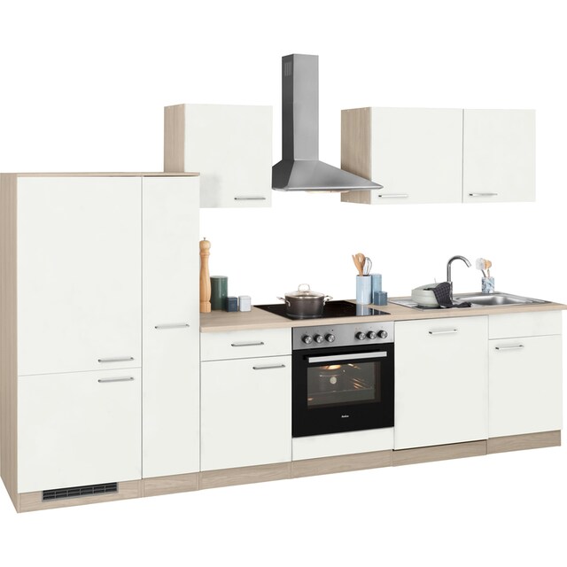 wiho Küchen Küchenzeile »Zell«, mit E-Geräten, Breite 310 cm online bei OTTO