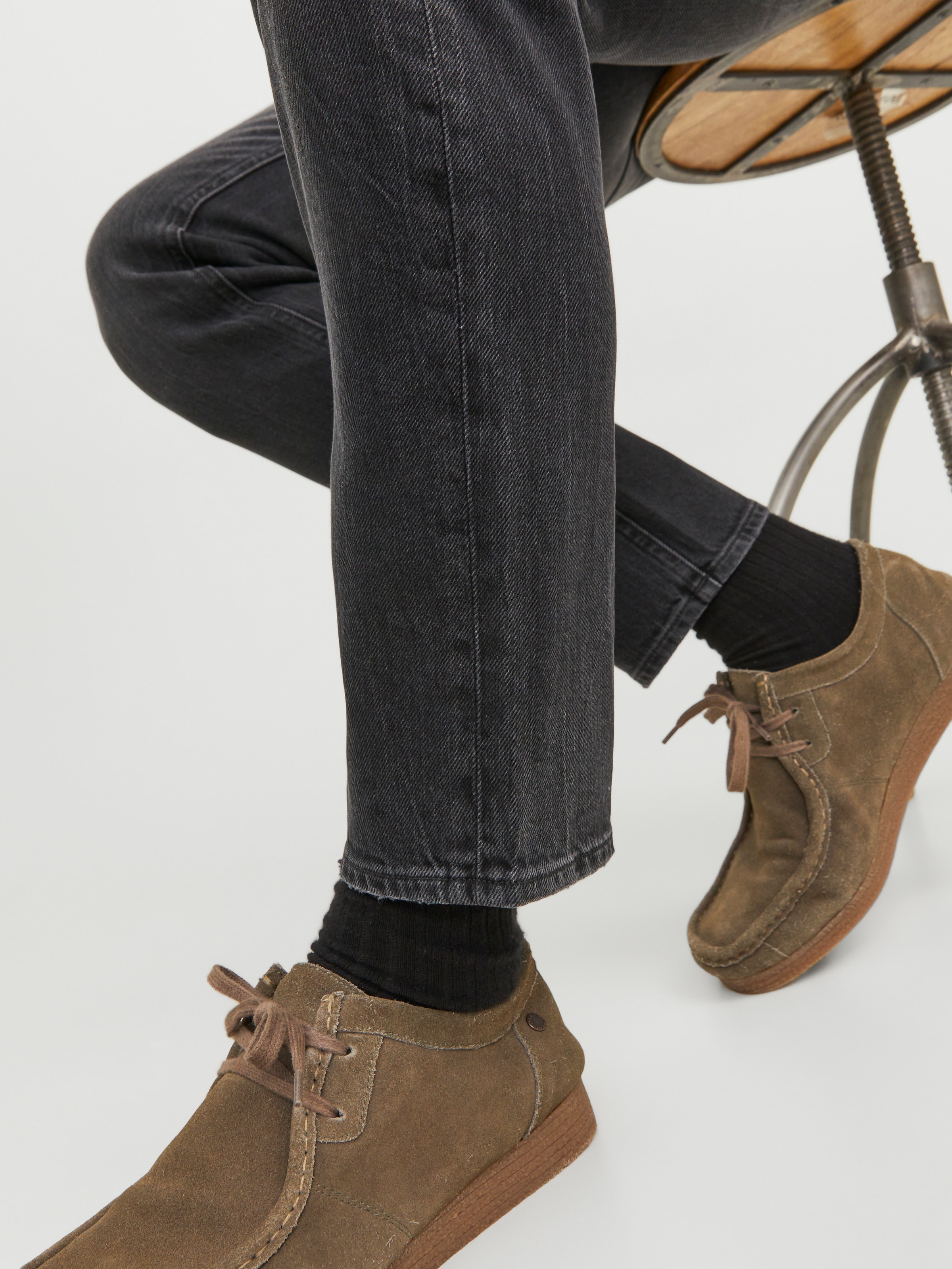 Jack & Jones Tapered-fit-Jeans »JJIMIKE JJORIGINAL CJ SN« mit Five-Pocket-Design