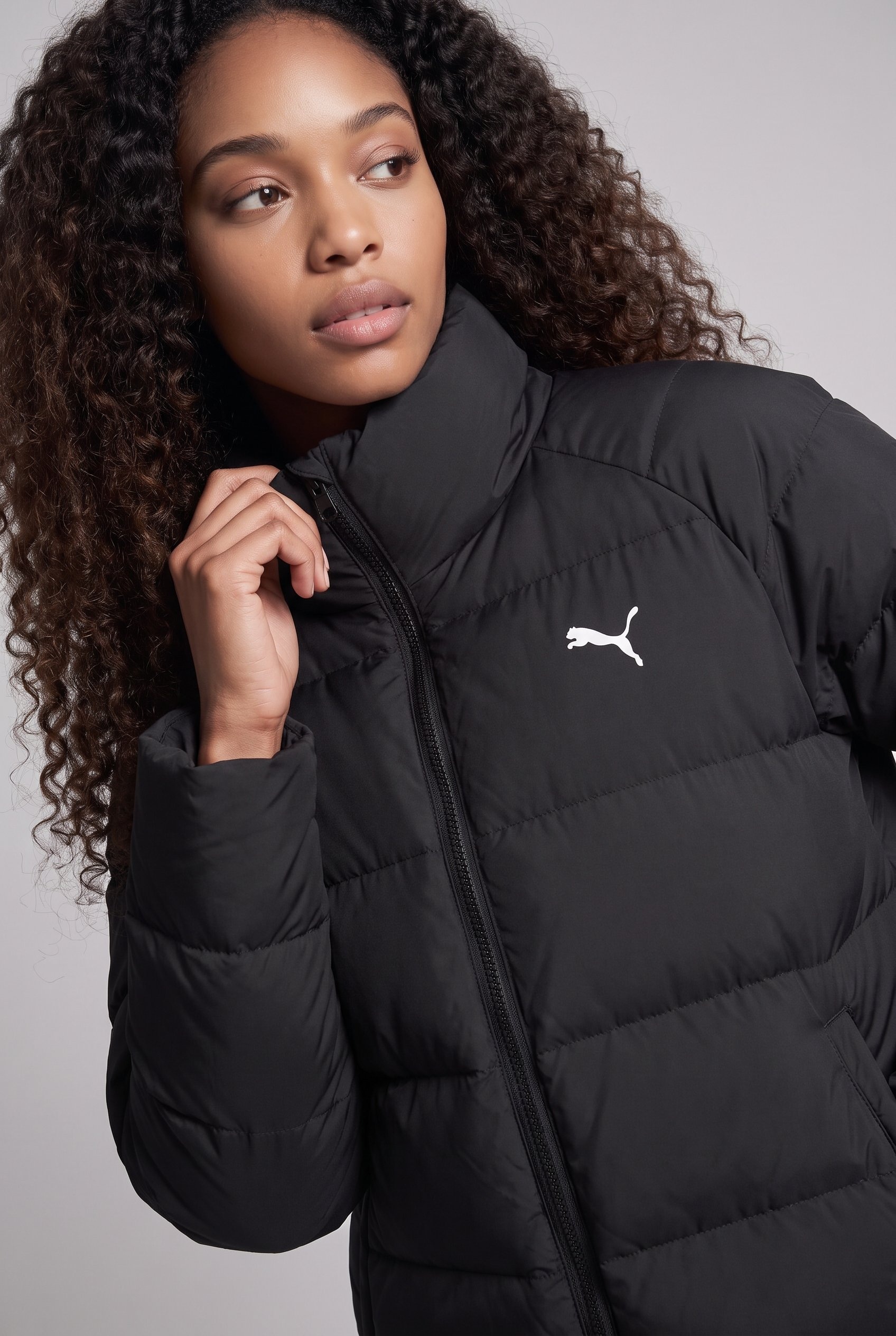 PUMA Winterjacke »MONO JACKET« ohne Kapuze für Casualmode, Festival, Outdoor und Sport, mit wärmender Wattierung