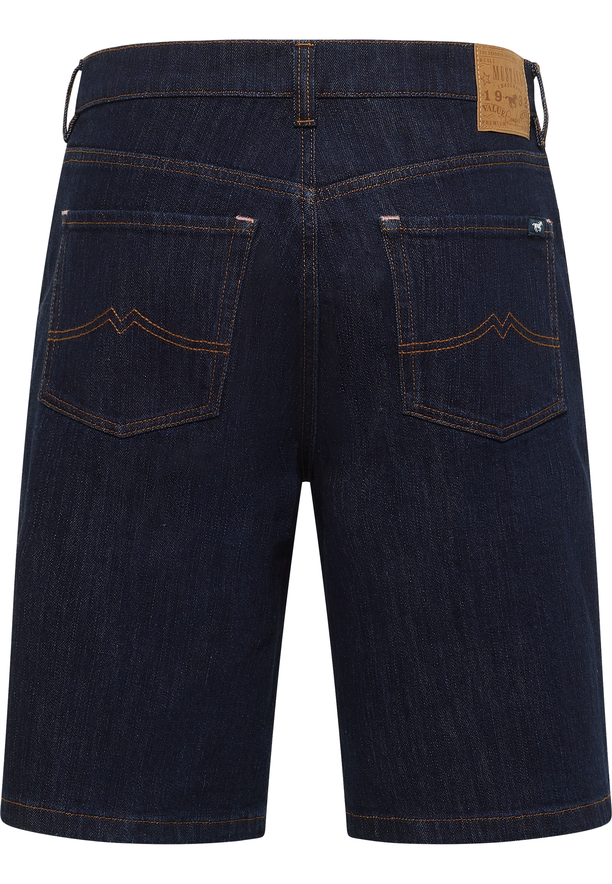 MUSTANG Straight-Jeans »Herren Style Jeff Shorts«