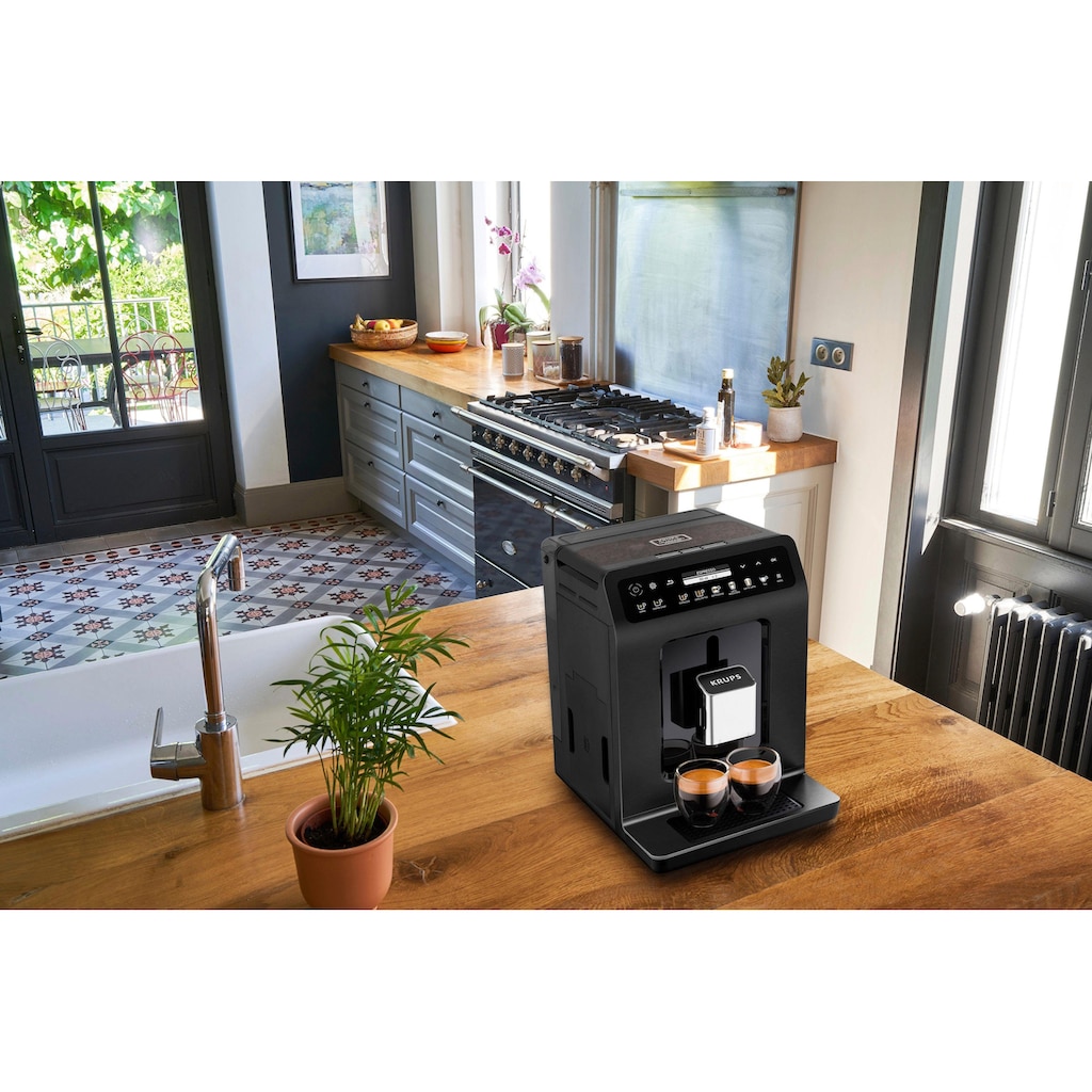 Krups Kaffeevollautomat »EA8948 Evidence Plus, vielfältige Kaffee-Spezialitäten auf Knopfdruck«