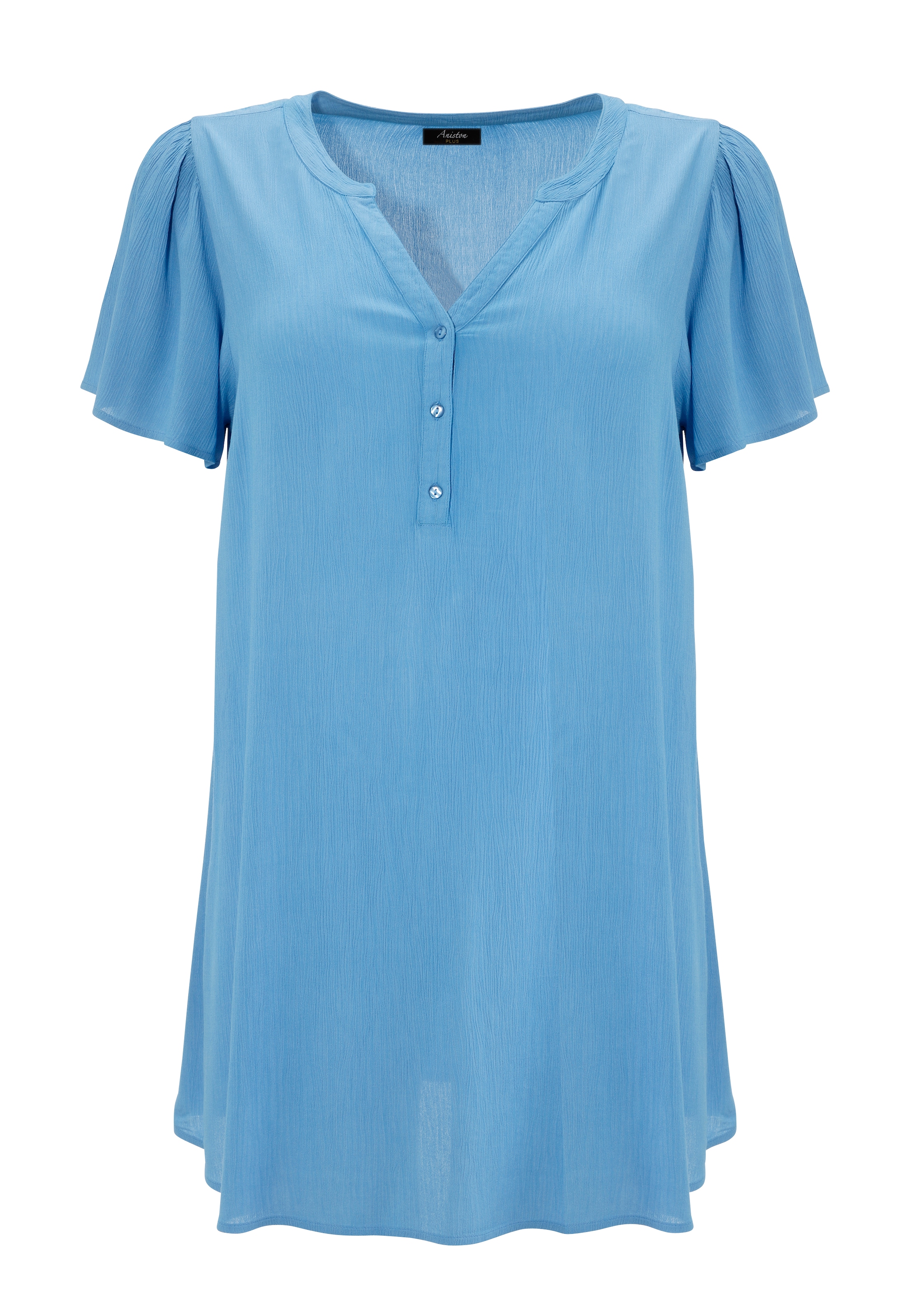 Aniston PLUS Longbluse, in trendiger Crepe-Qualität - NEUE KOLLEKTION