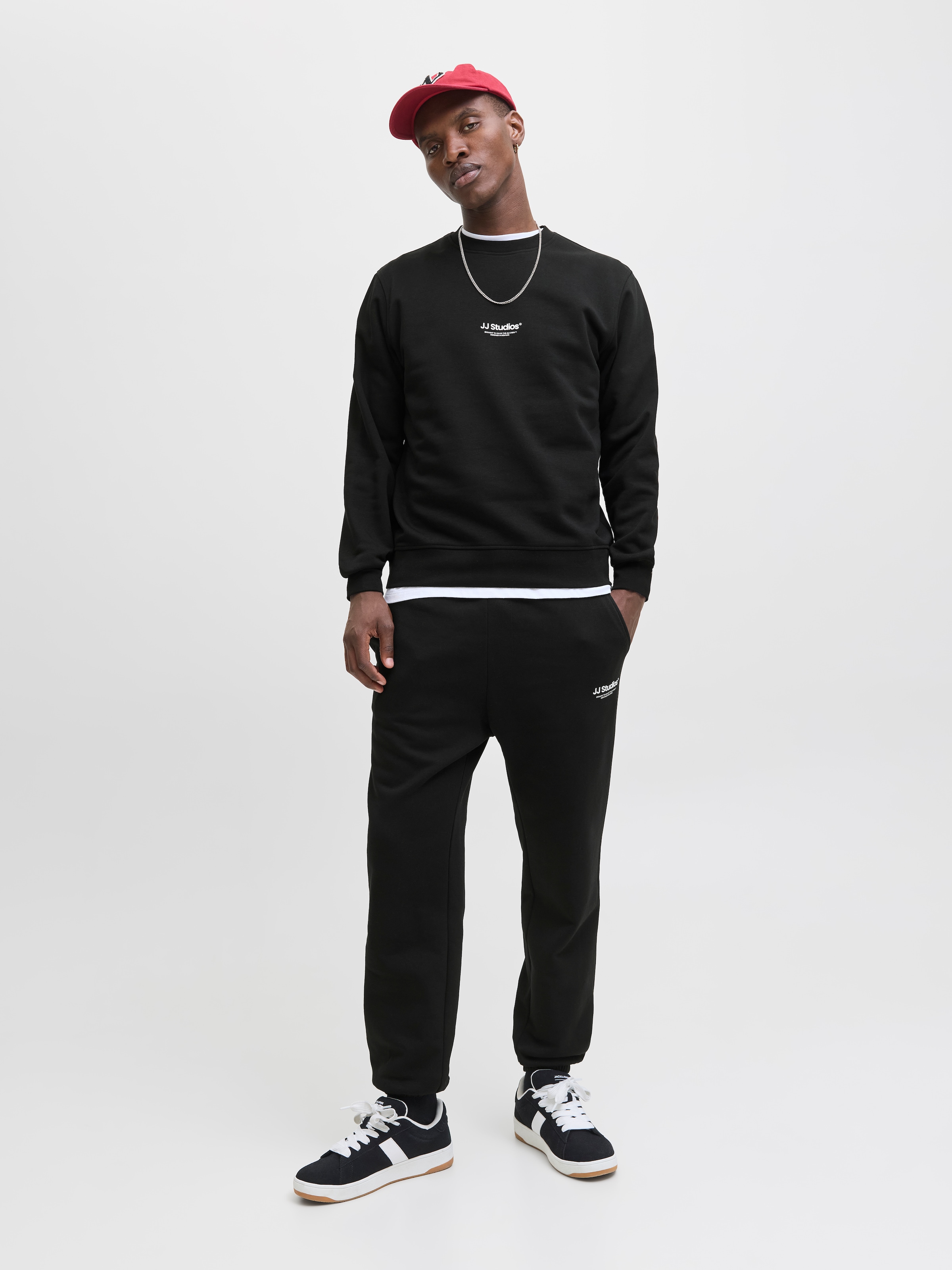 Jack & Jones Sweatshirt »JJESOHO SWEAT CREW NECK NOOS«, mit stylischem Print