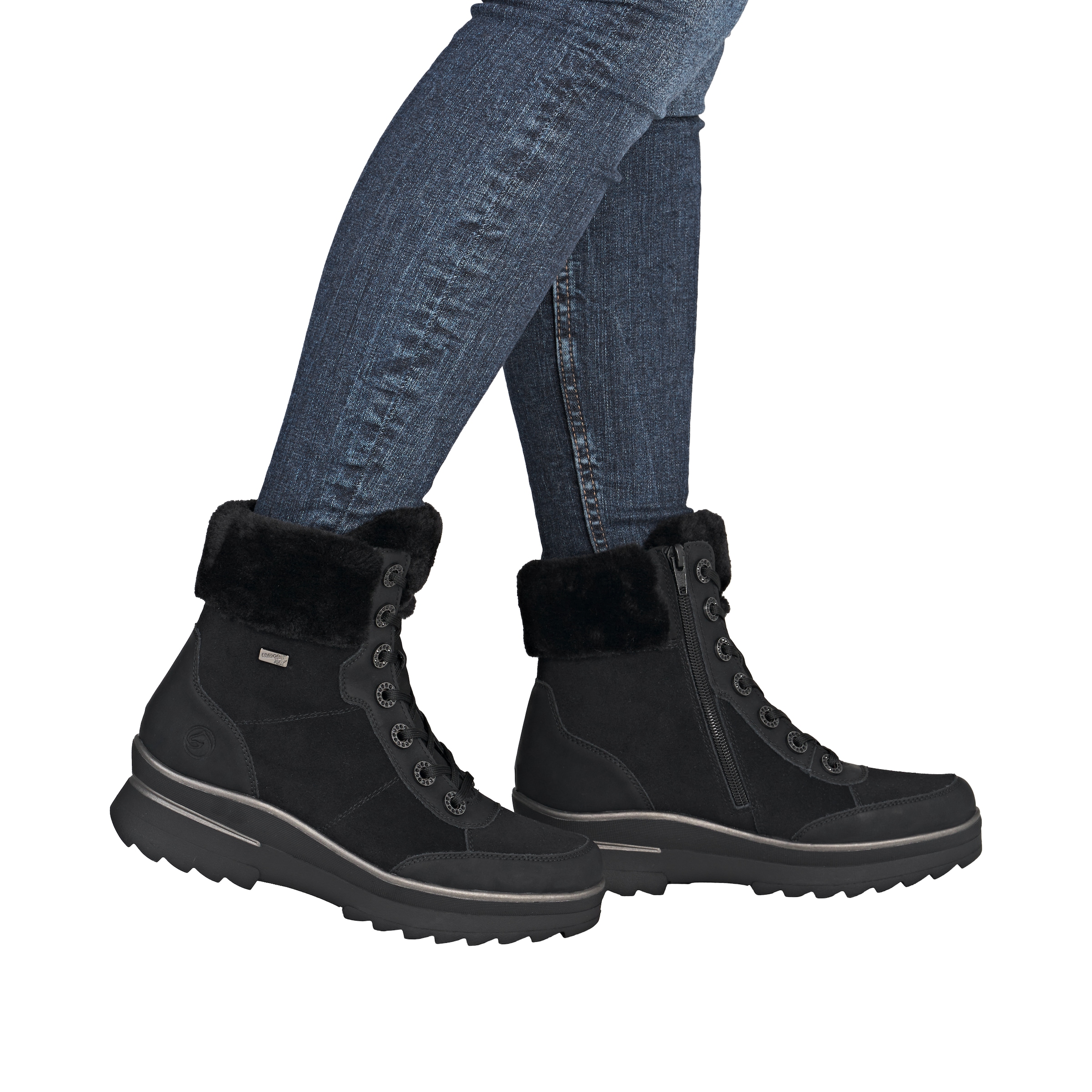 Remonte Winterstiefelette »FIBER GRIP«  Winterboots, Outdoorboots mit wasserabweisender TEX-Membran