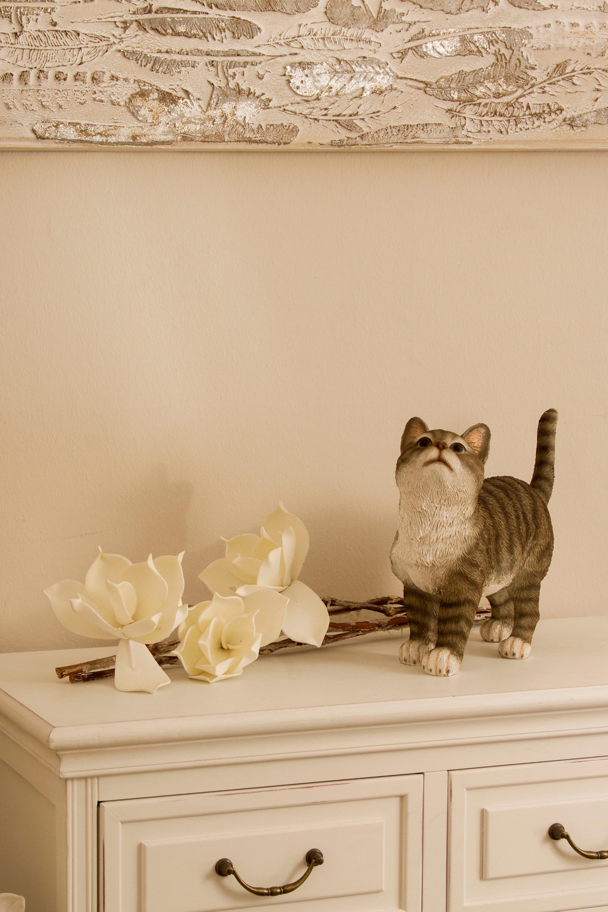 Myflair Möbel & »Katze«, OTTO getigert, grau Online Shop Dekofigur Wohnzimmer Accessoires im kaufen
