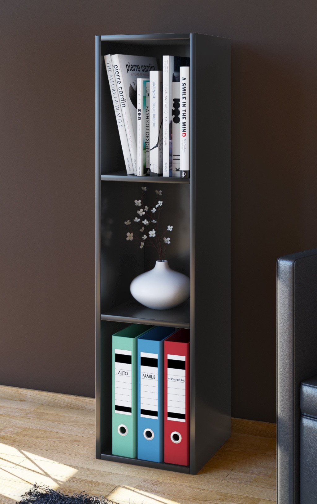 VCM Standregal »Holz Stand Regal Aufbewahrung Deko Bücher Mendas 3«