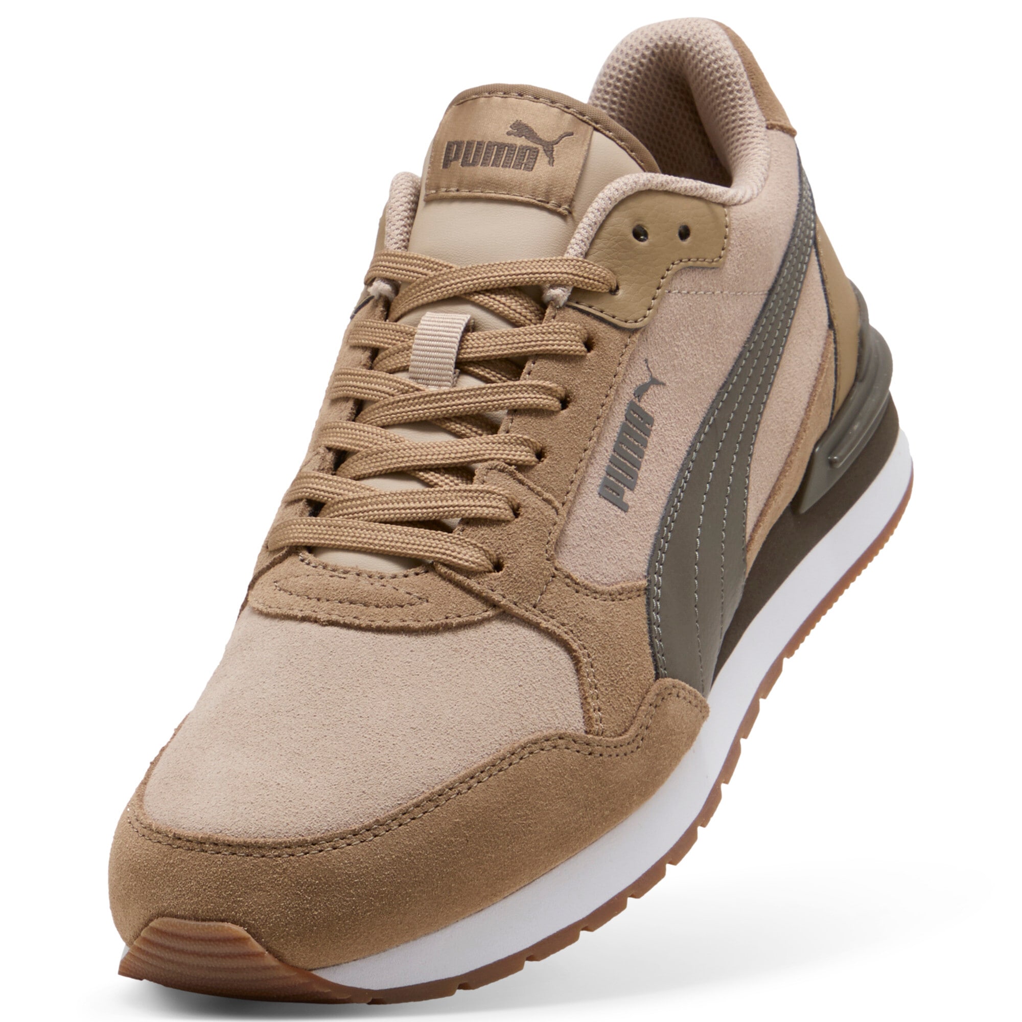 PUMA Sneaker »ST RUNNER V4 SD«  mit Retro-Style, aus Leder, mit SOFTFOAM+ Einlegesohle