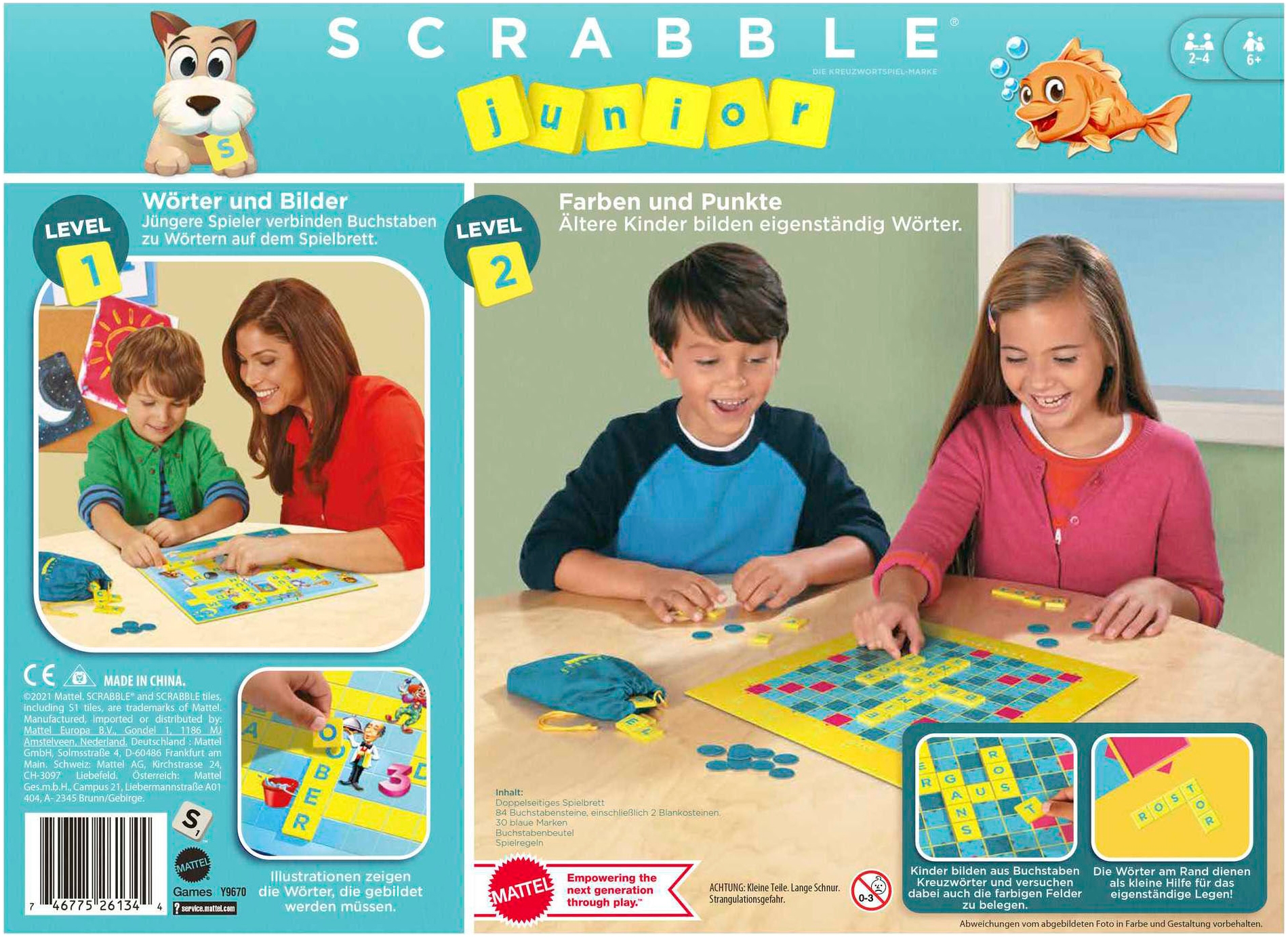 Mattel games Spiel »Scrabble Junior«